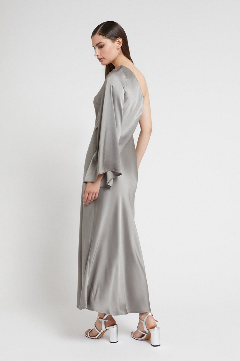 Otto d'Ame dress Grijs-1 3