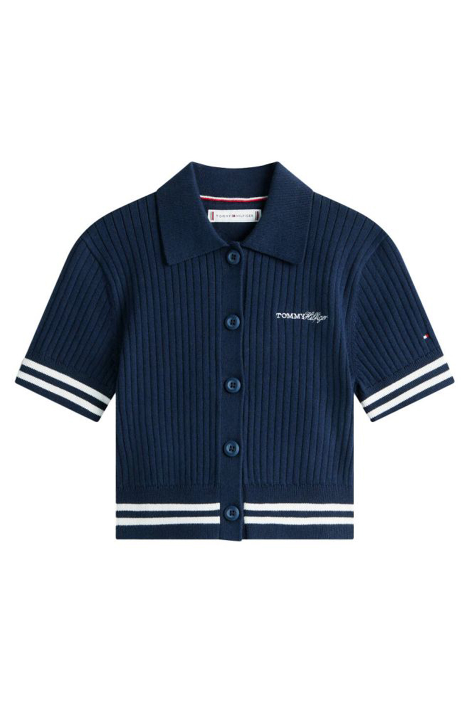 Meisjes polo blauw