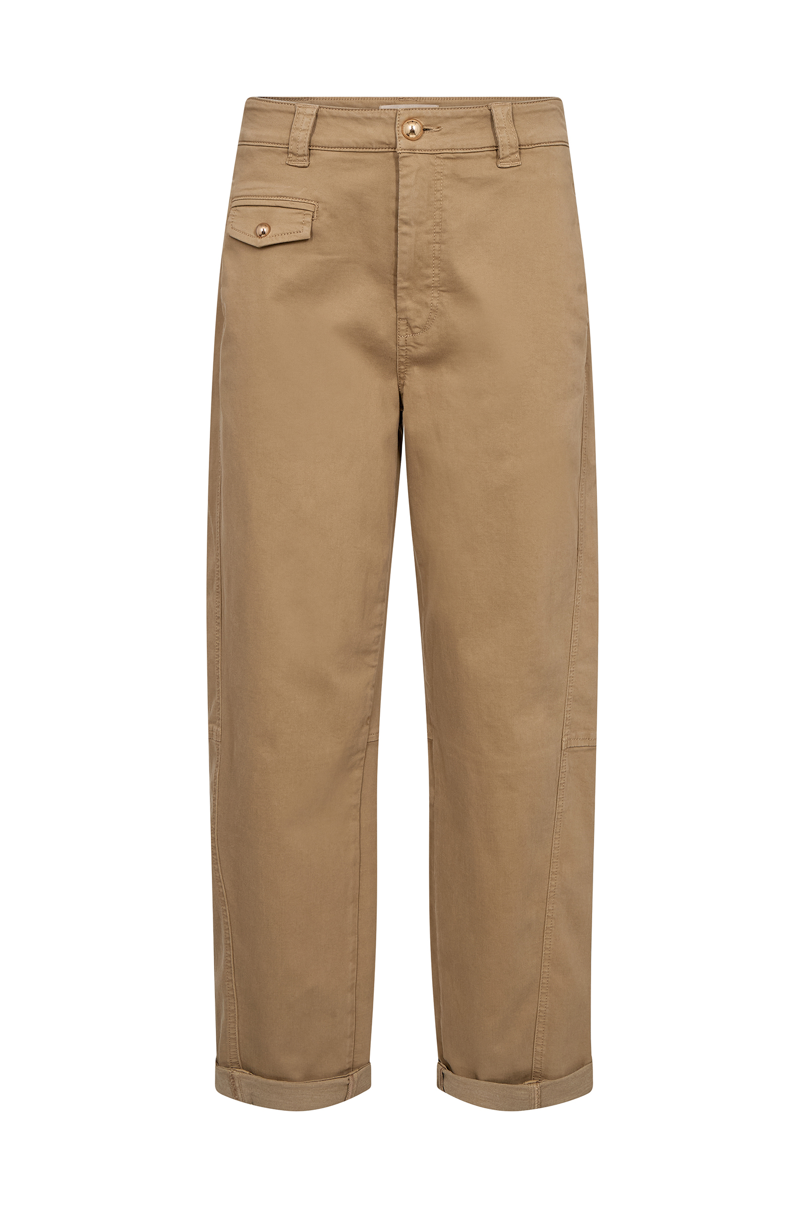 Dames broek bruin