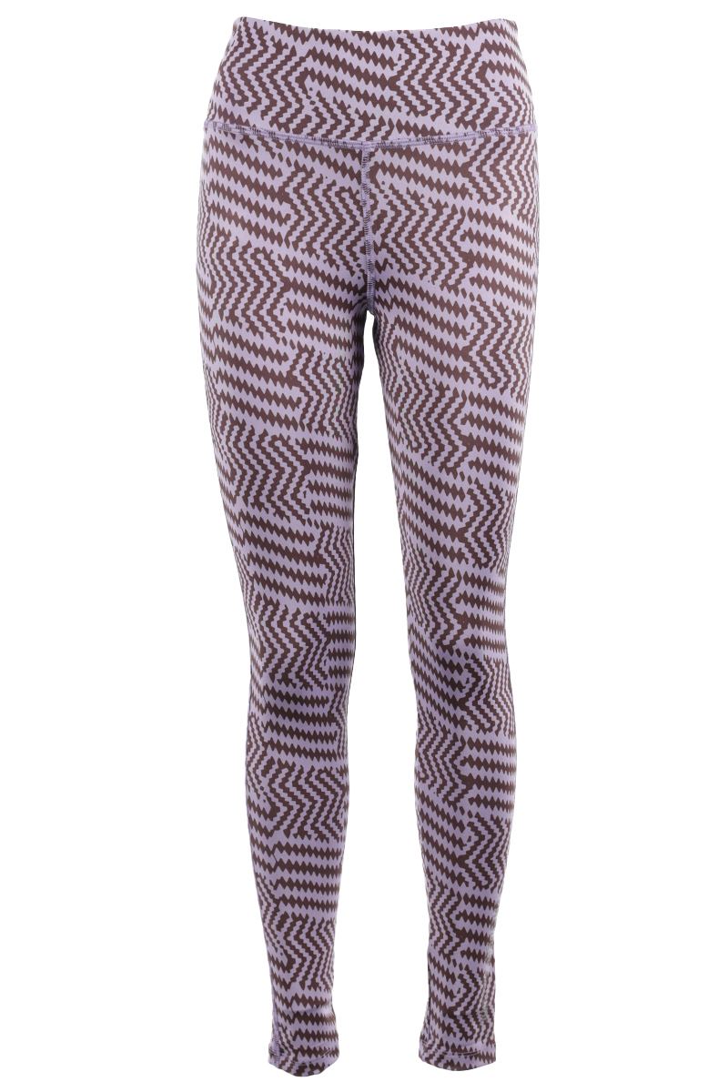 The Jogg Concept JCSABELA ZIGZAG LEGGINGS - JERSEY Paars-1 1