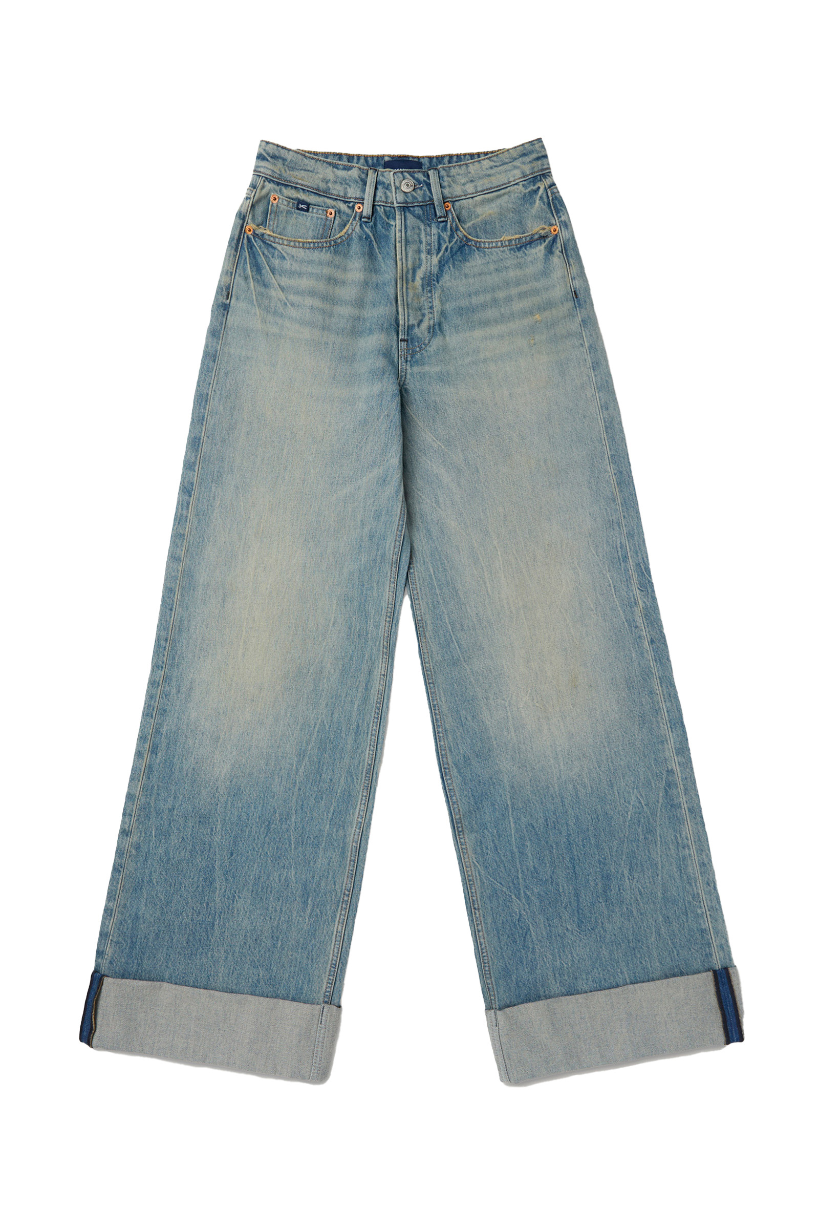 Dames jeans blauw