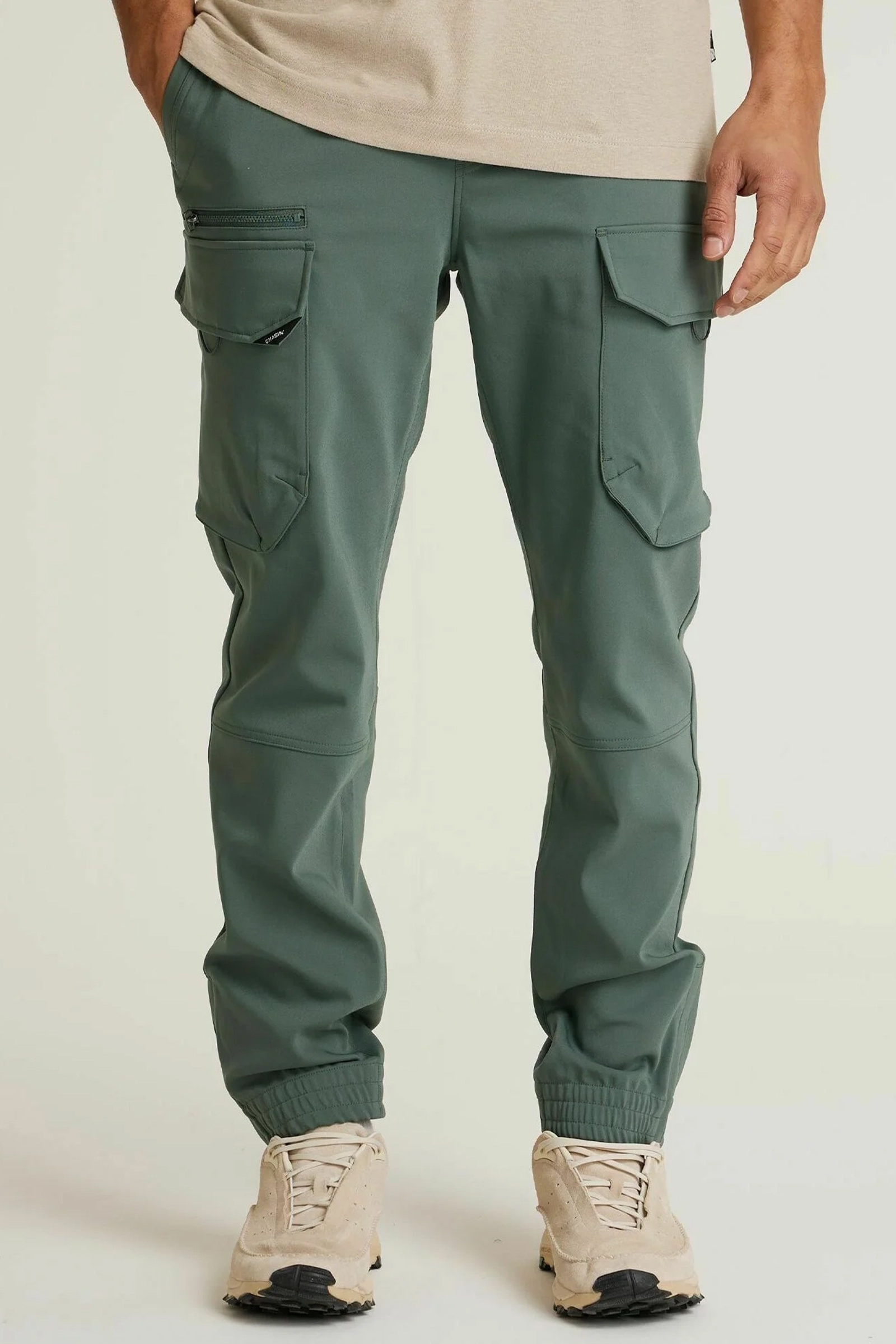 Heren broek groen