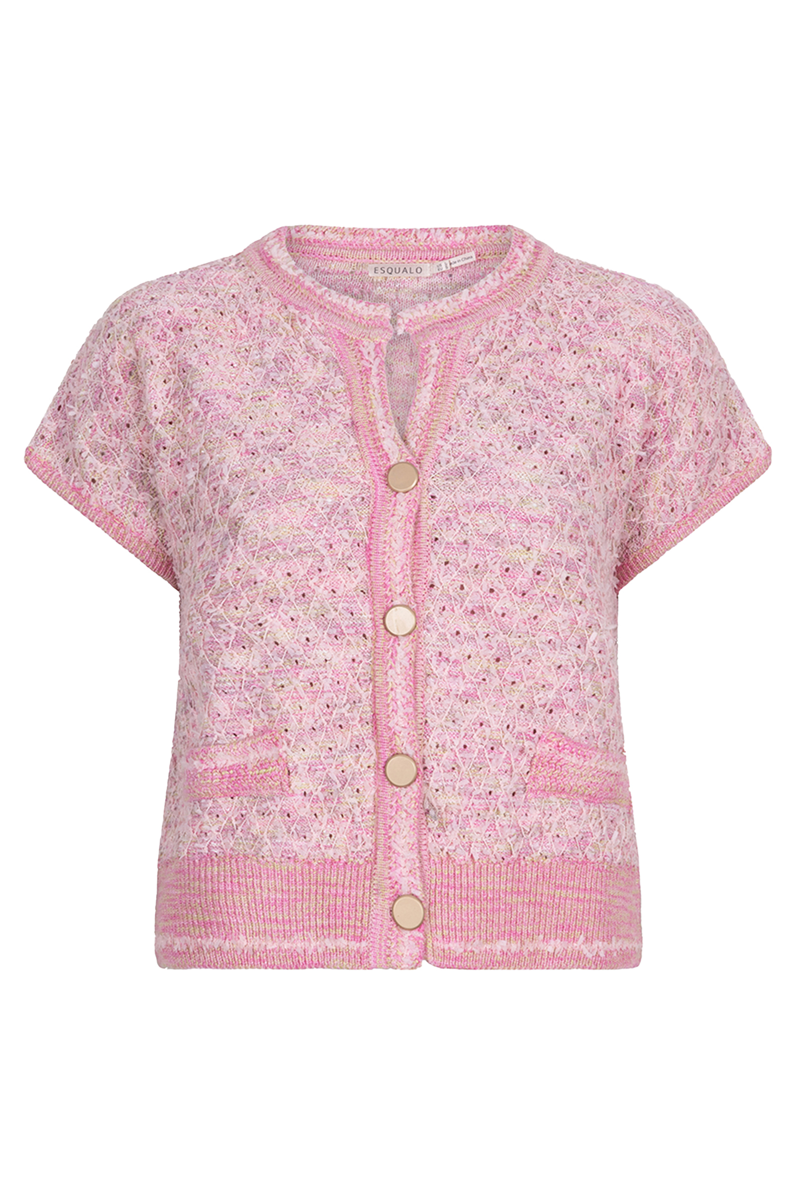 Dames vest rose