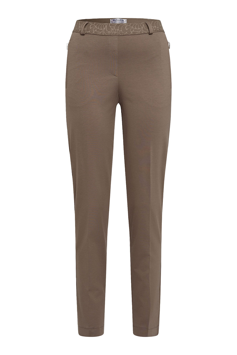 Dames broek bruin