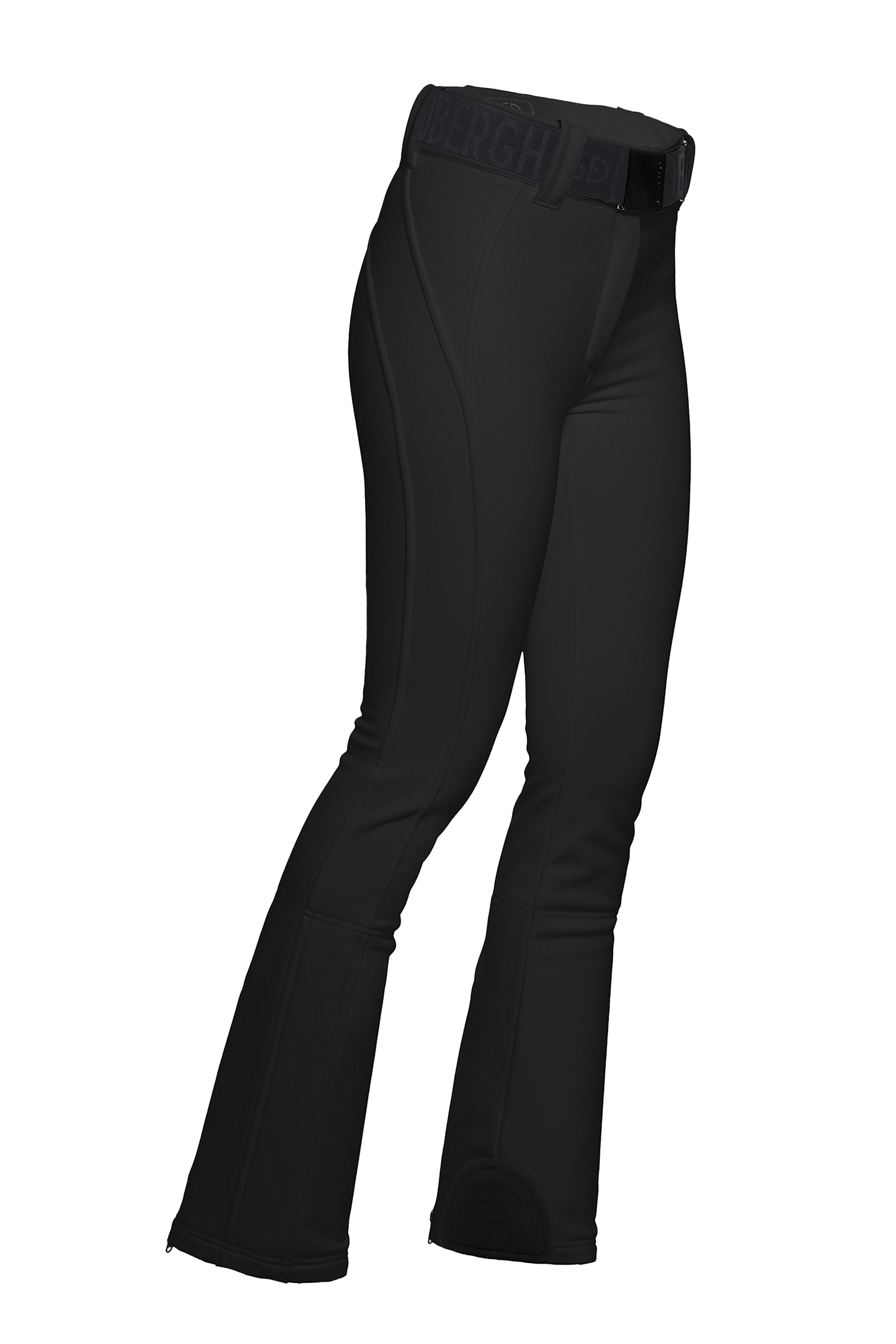 Wintersport dames strechbroek zwart