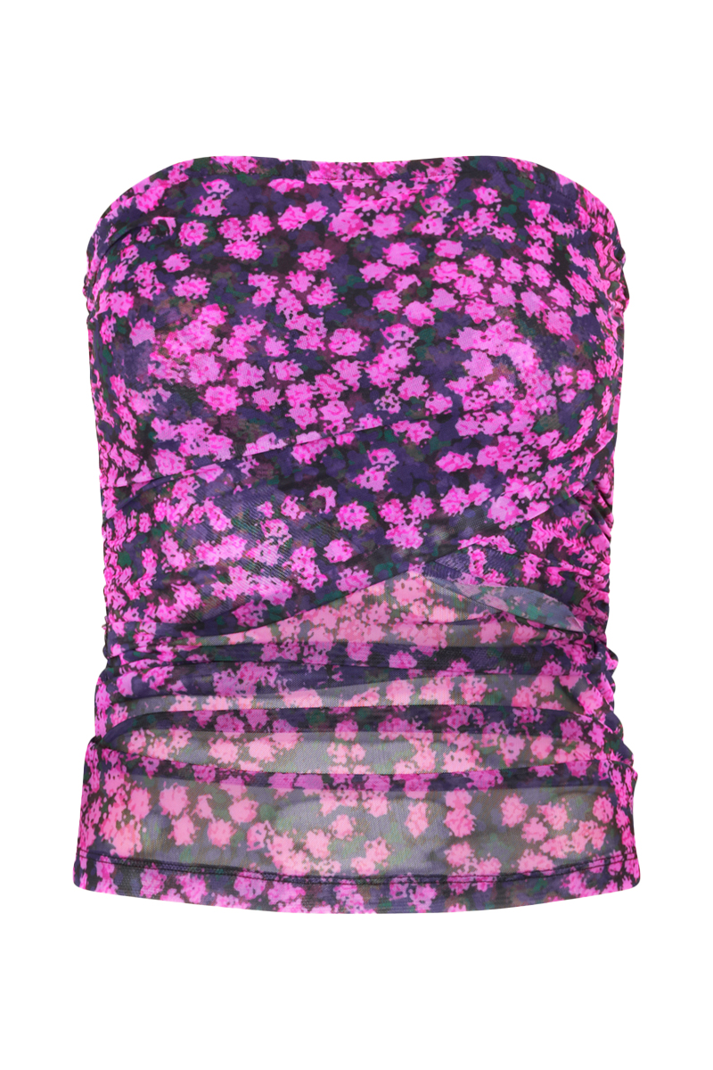 Dames top rose
