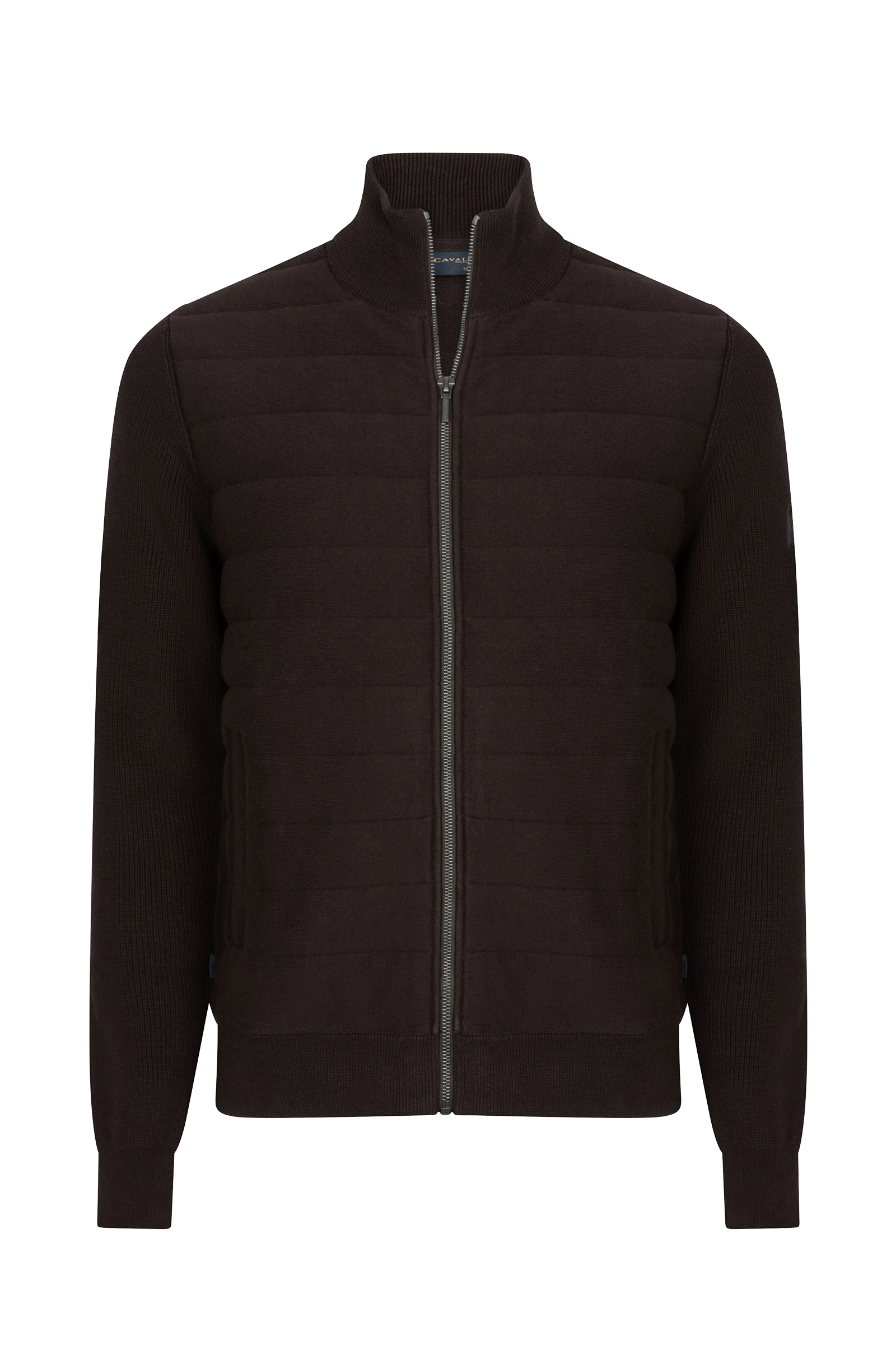 Heren vest bruin