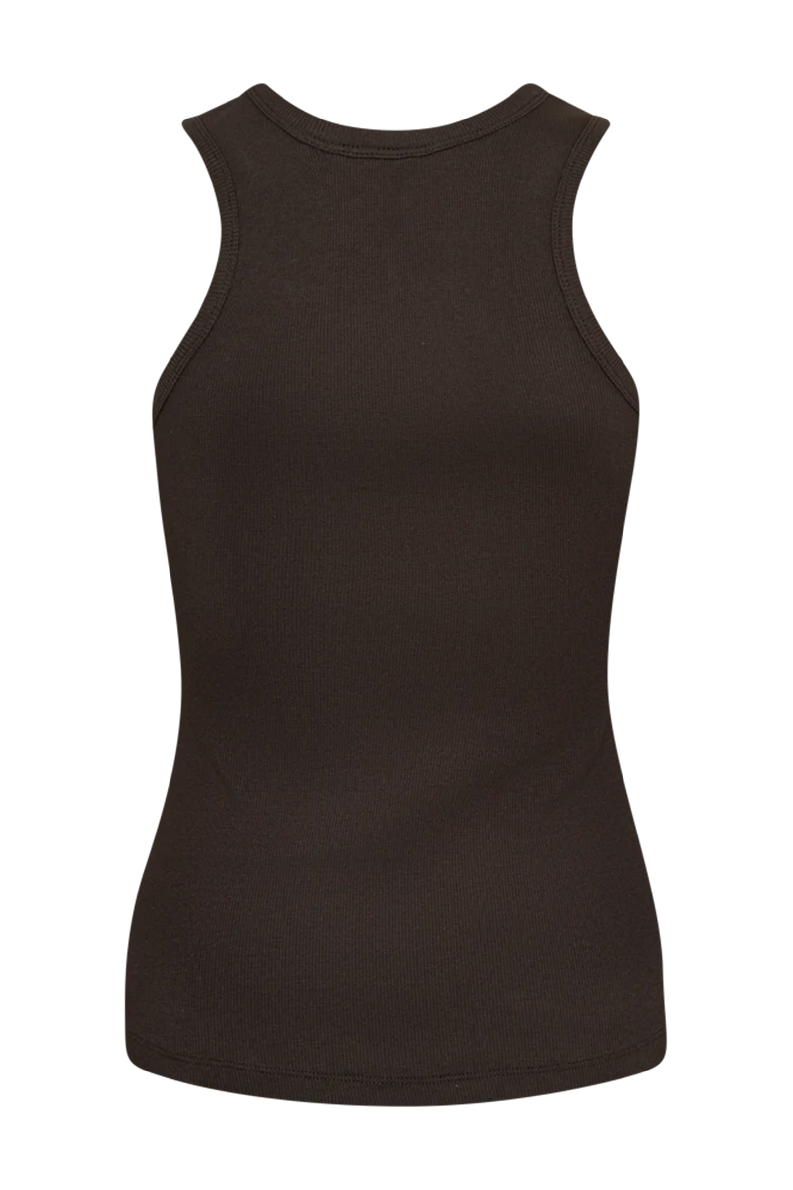 Dames top bruin