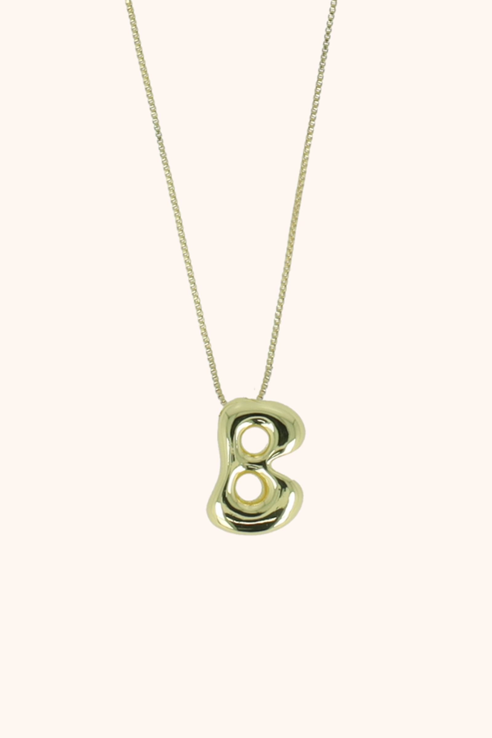 Lott Gioielli Cartoon Letter B Goud-1 2