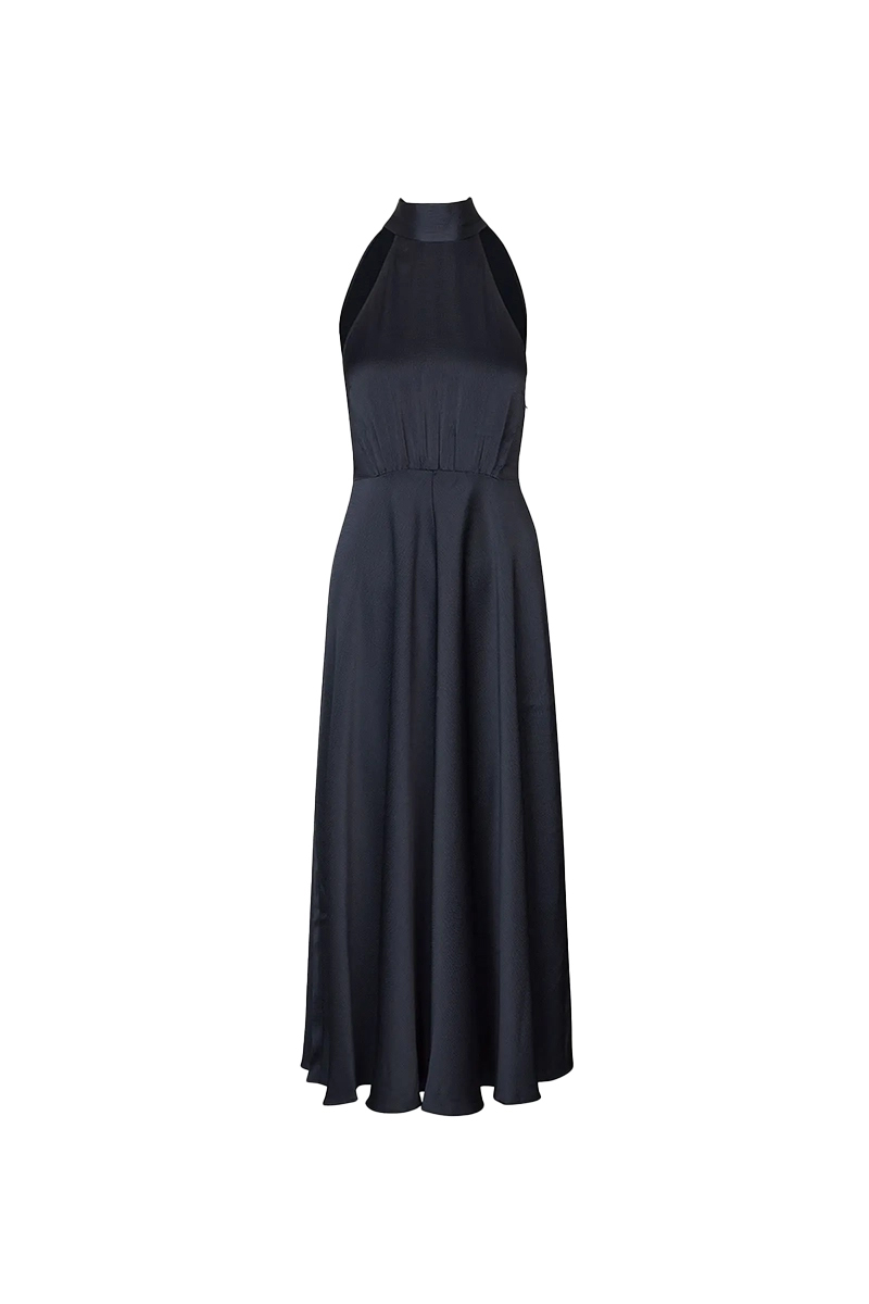 Dames jurk blauw