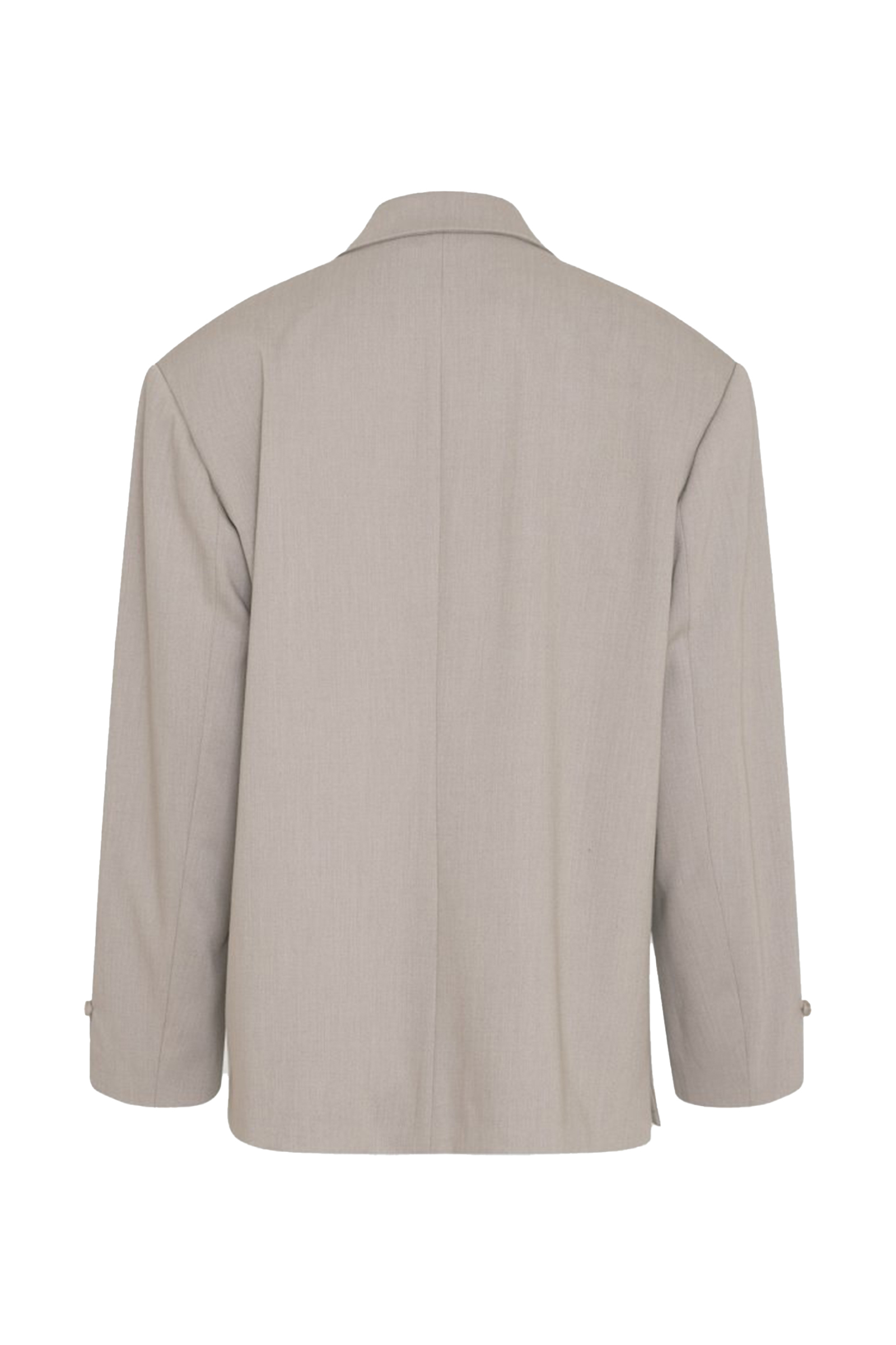 Dames blazer grijs