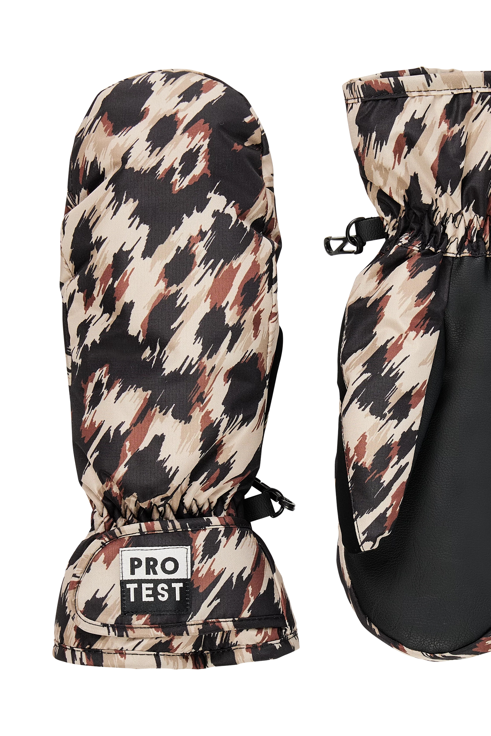 Wintersport handschoen ski sr bruin