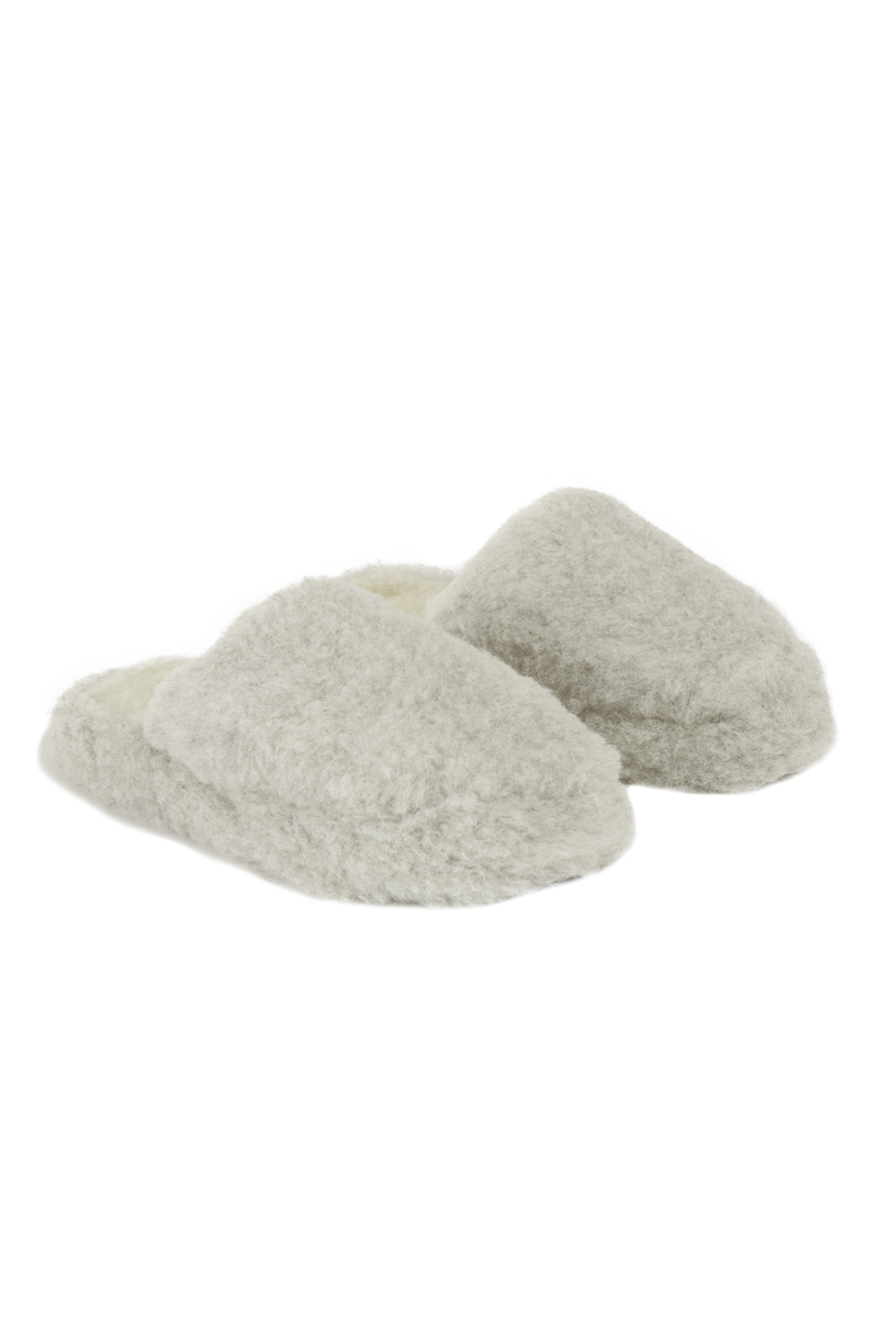 Pantoffels grijs