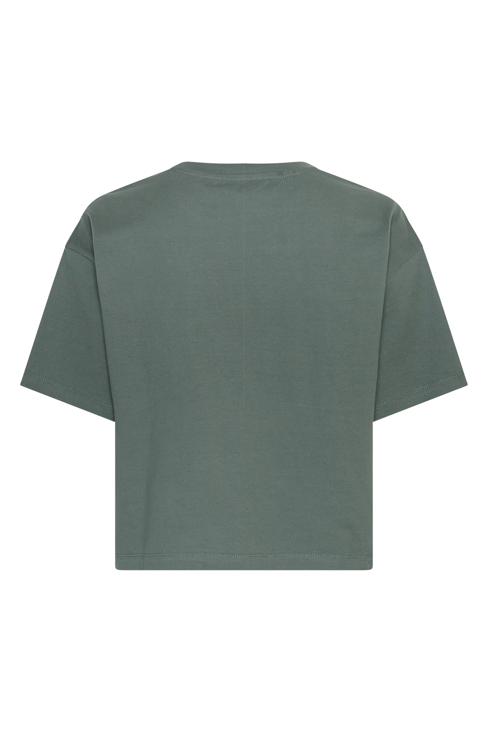 Fitness dames t-shirt km groen