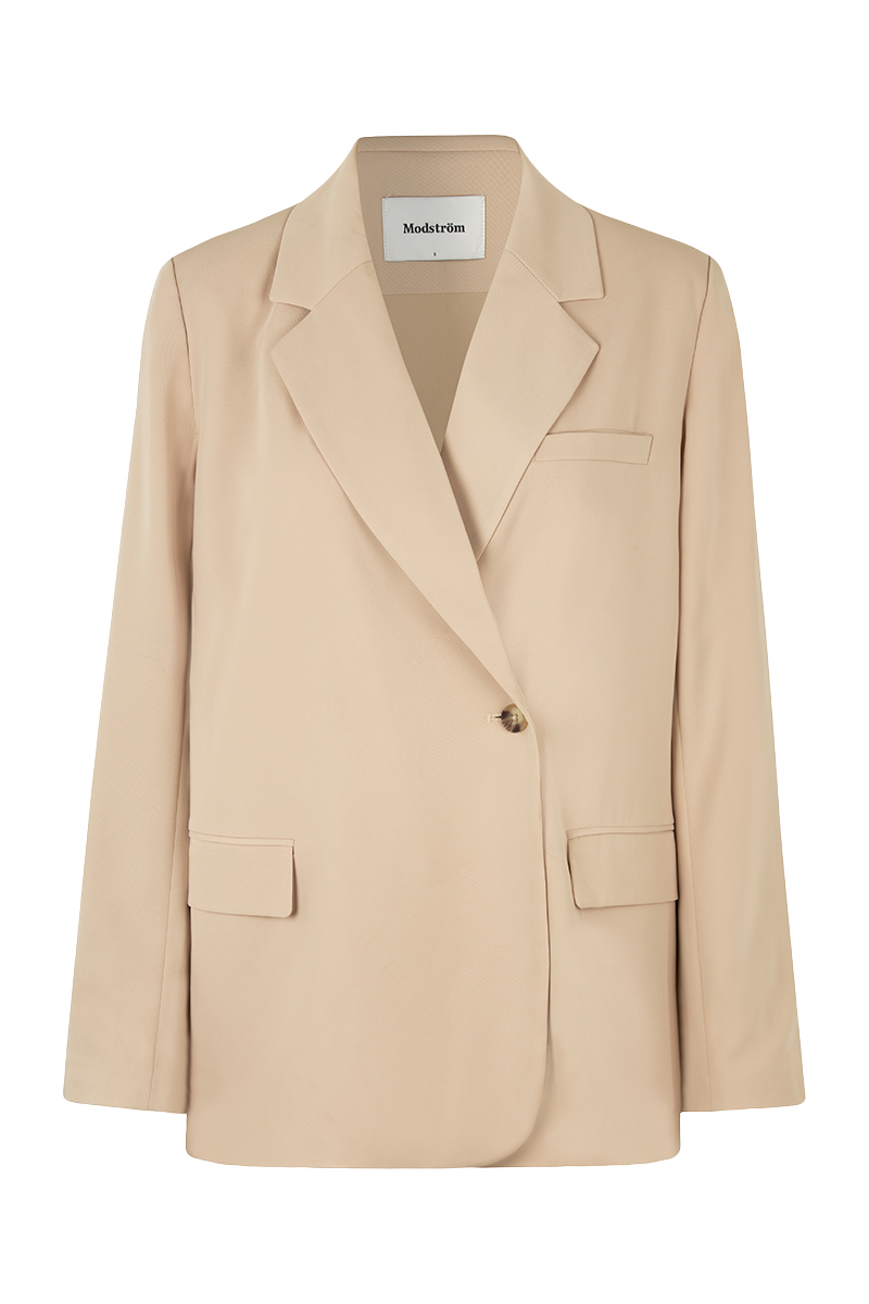 Dames blazer bruin