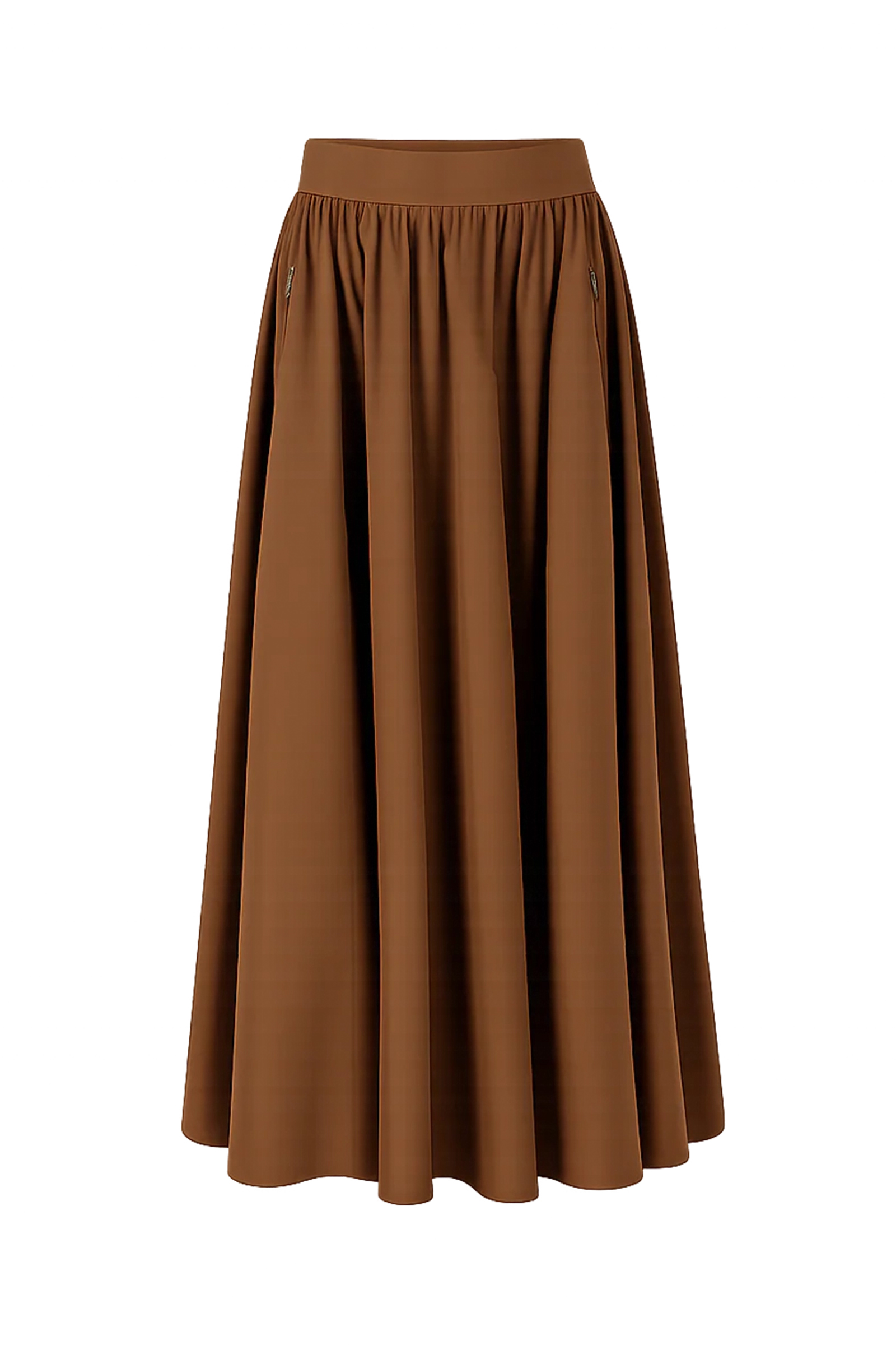 Dames rok bruin