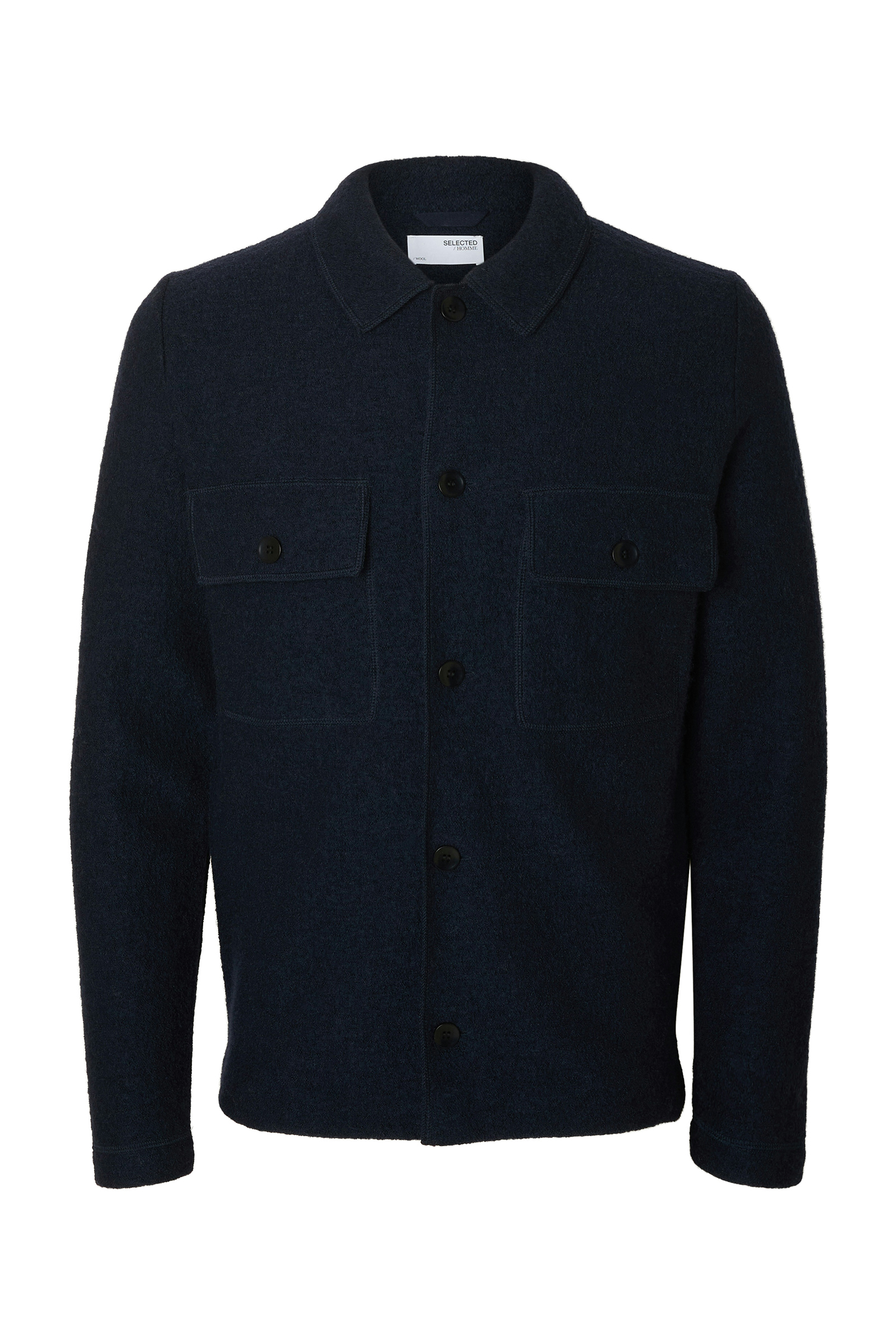 Heren vest blauw