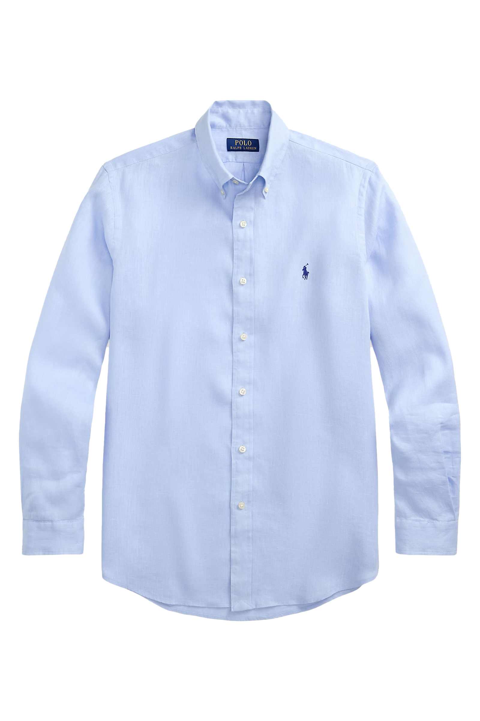 Heren overhemd lm casual blauw