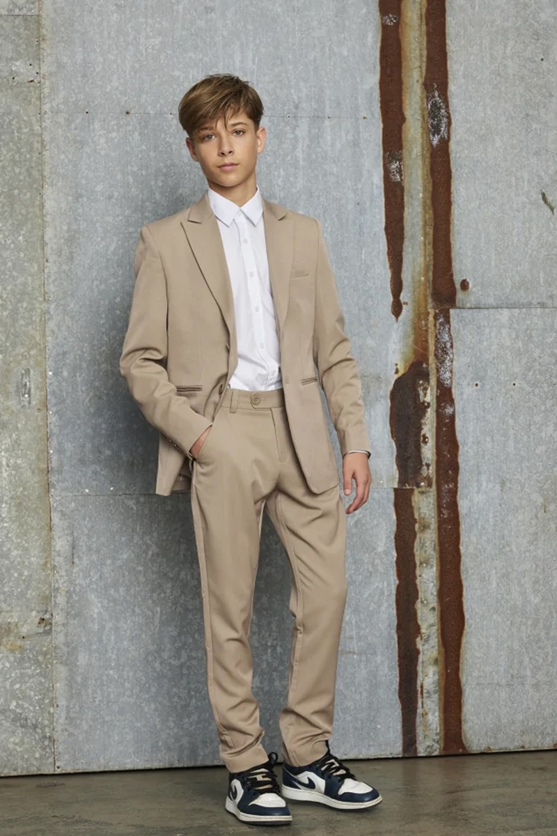 Jongens broek bruin
