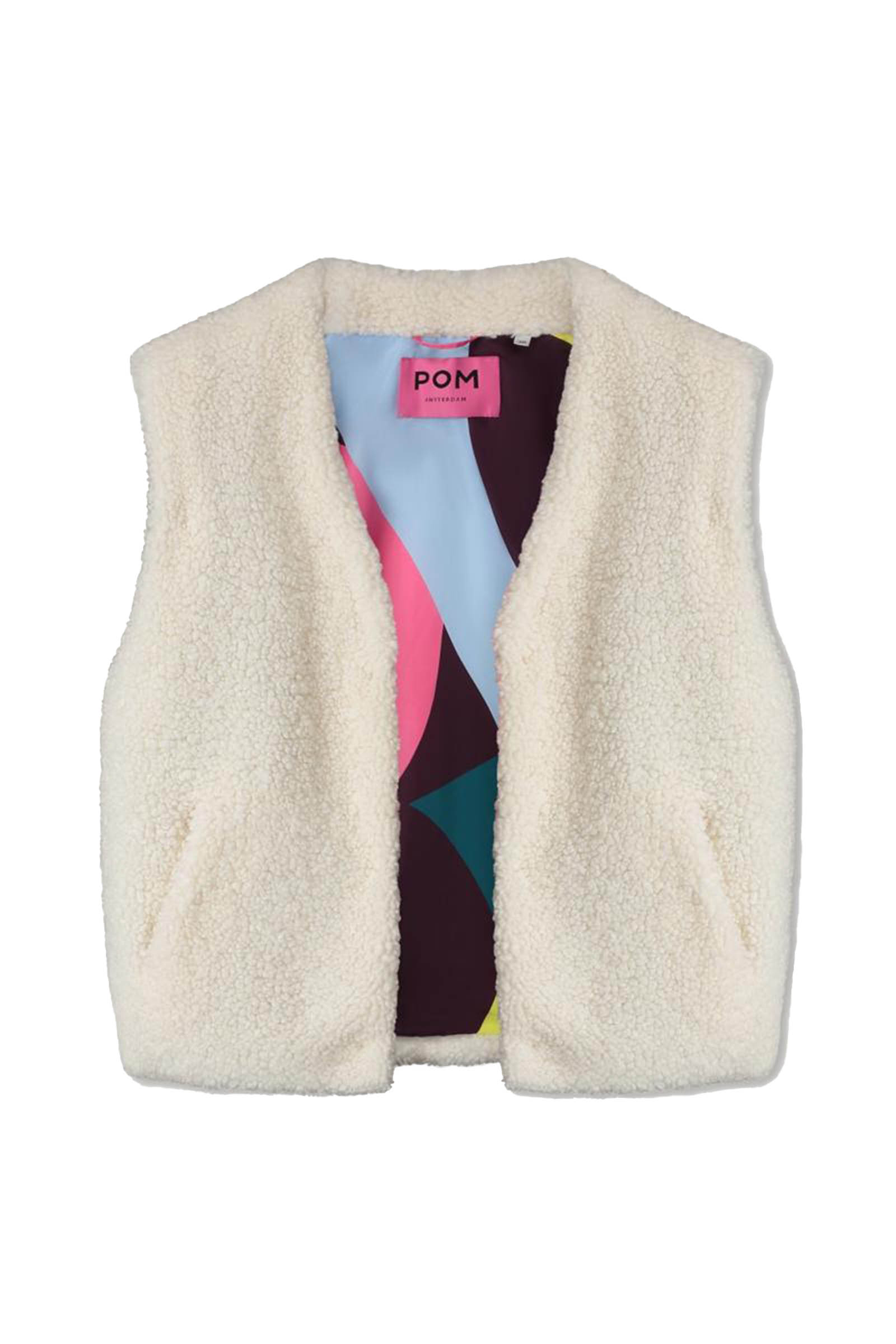 Dames gilet ecru