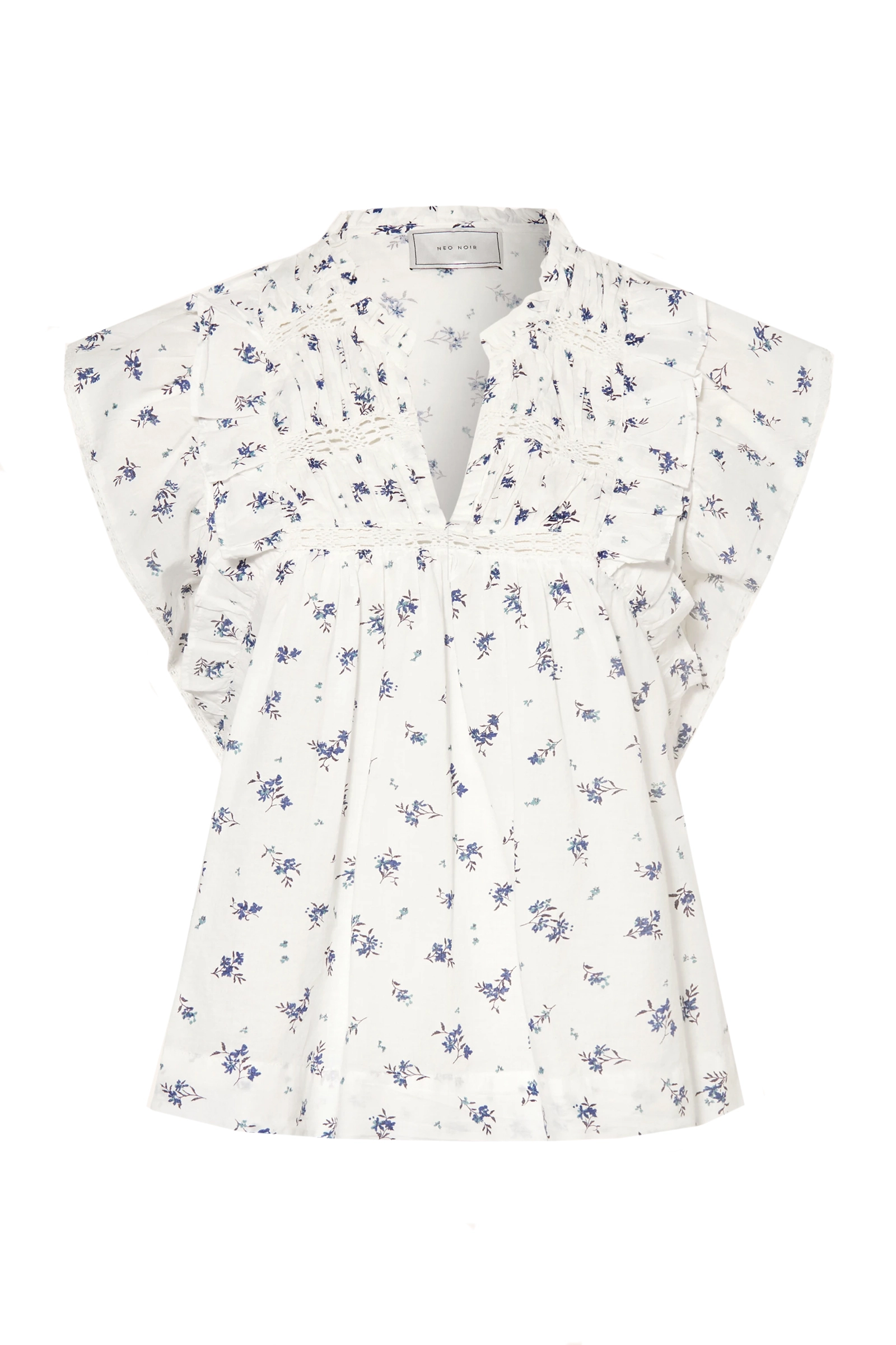 Dames top ecru