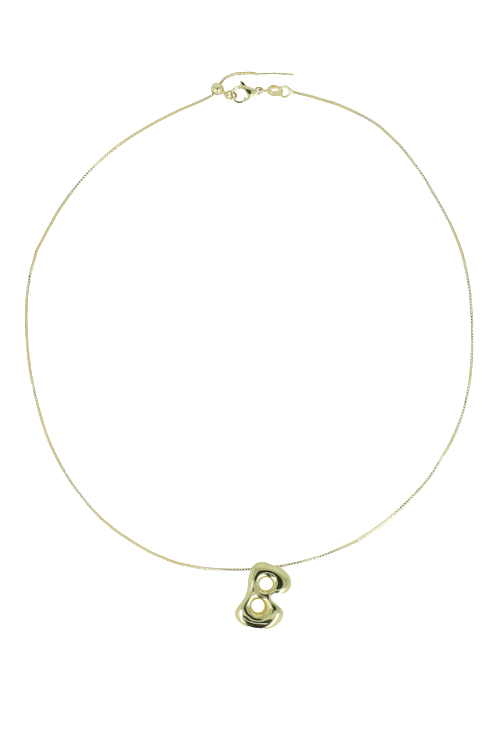 Lott Gioielli Cartoon Letter B Goud-1 1
