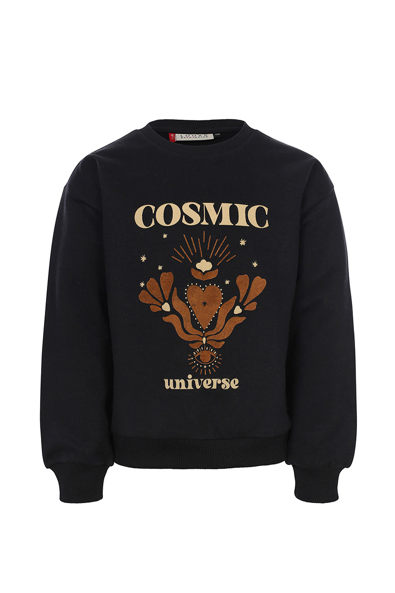 Meisjes sweater zwart