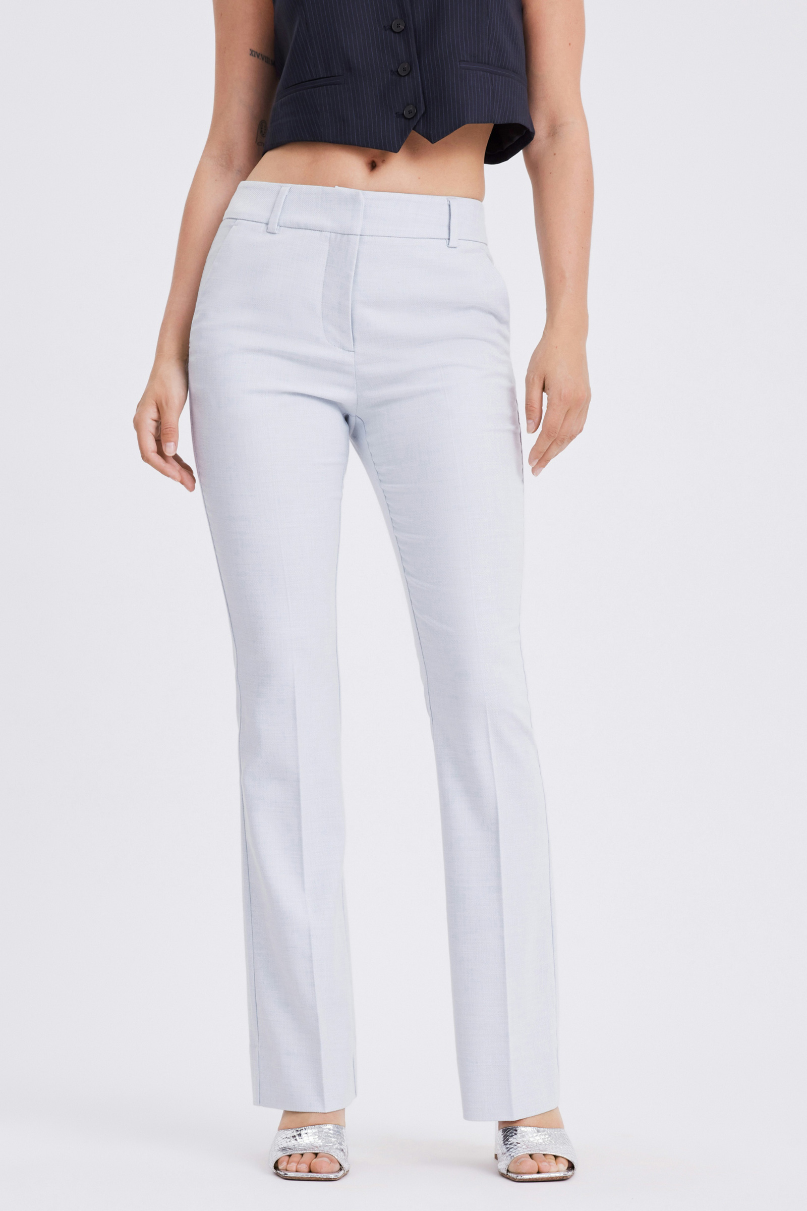 Dames broek blauw