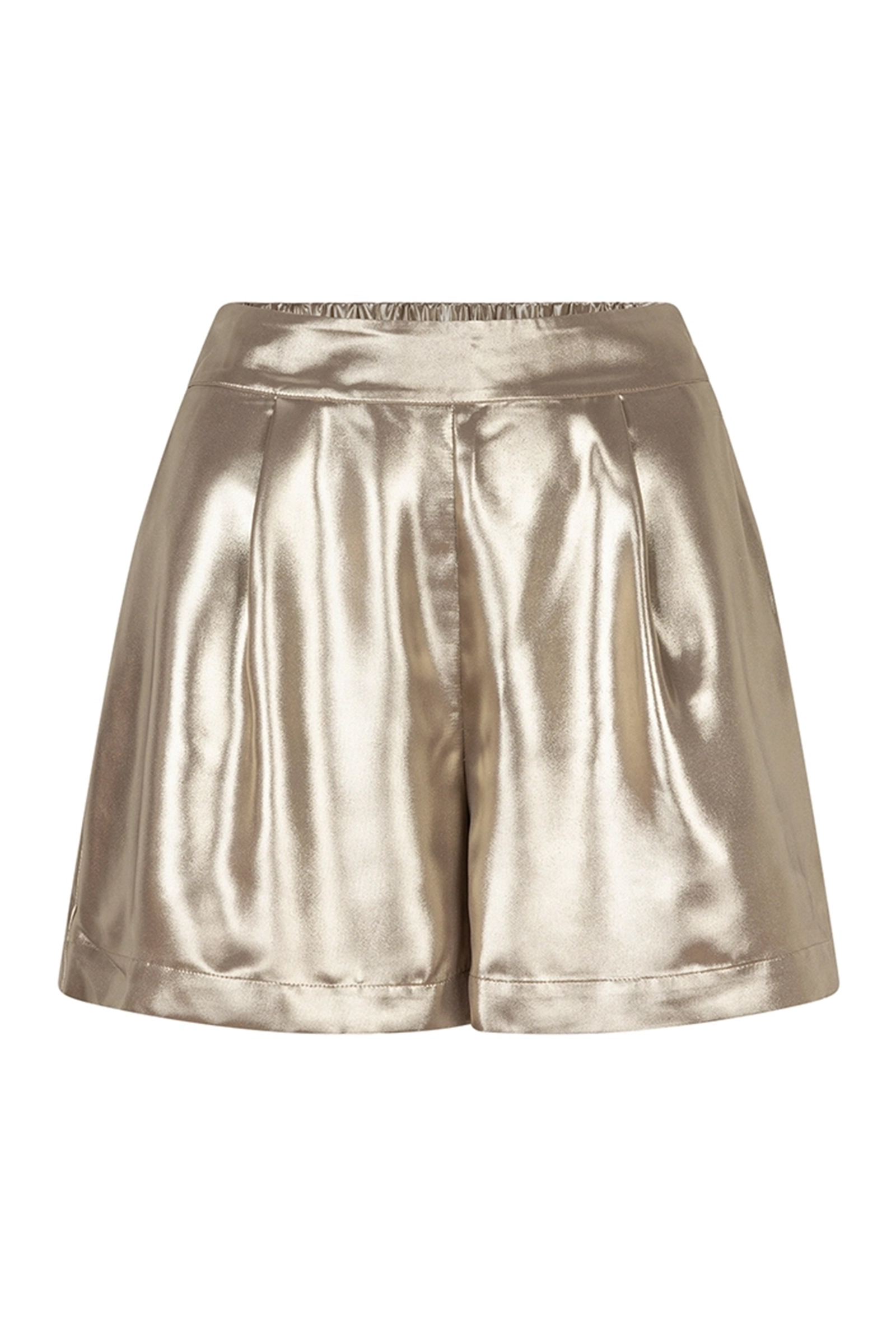 Dames short goud