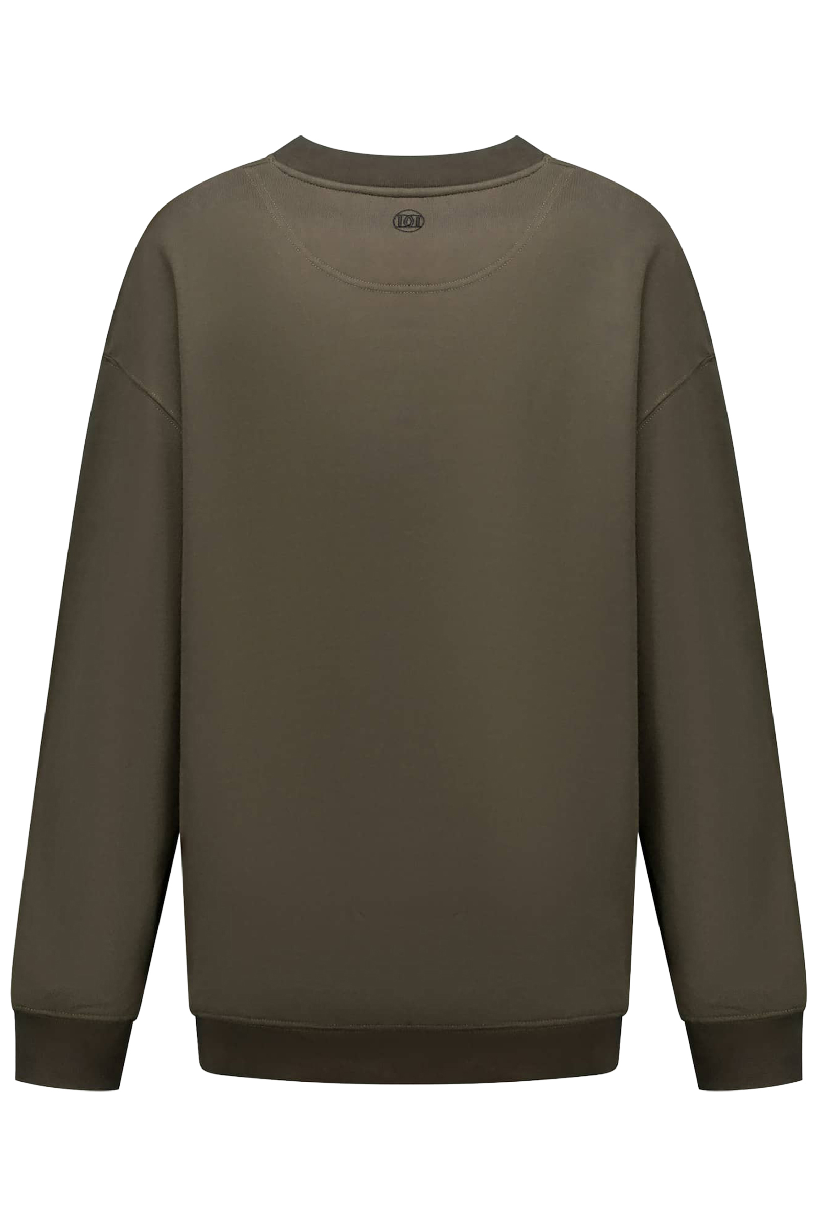 Casual dames sweater bruin