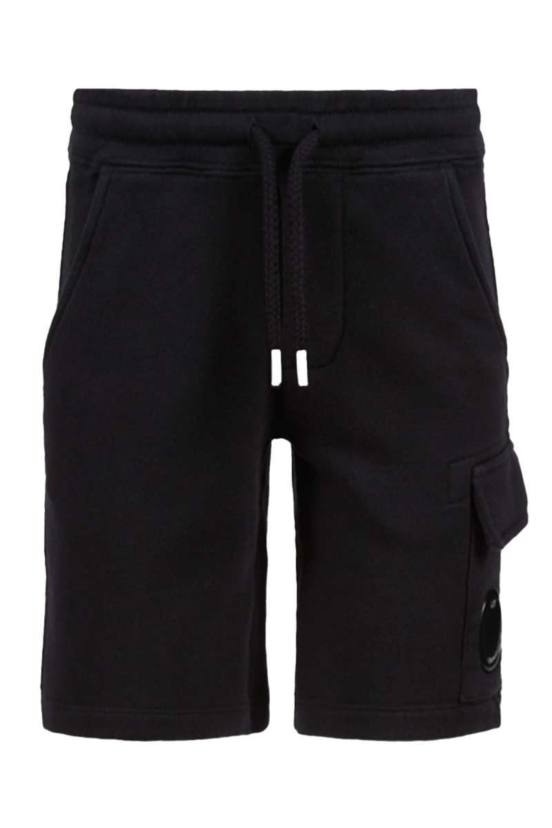 C.P. Company basic fleece cargo shorts Blauw-2 1