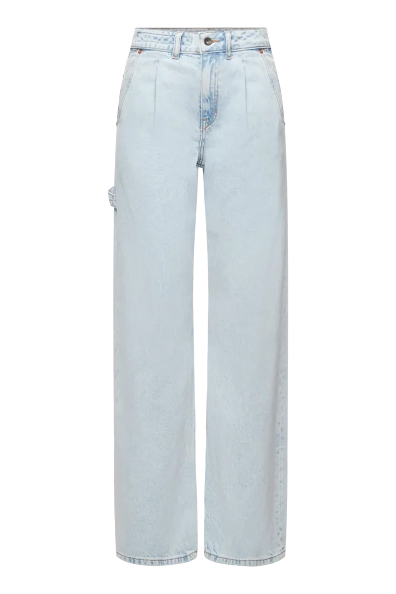 Dames broek blauw