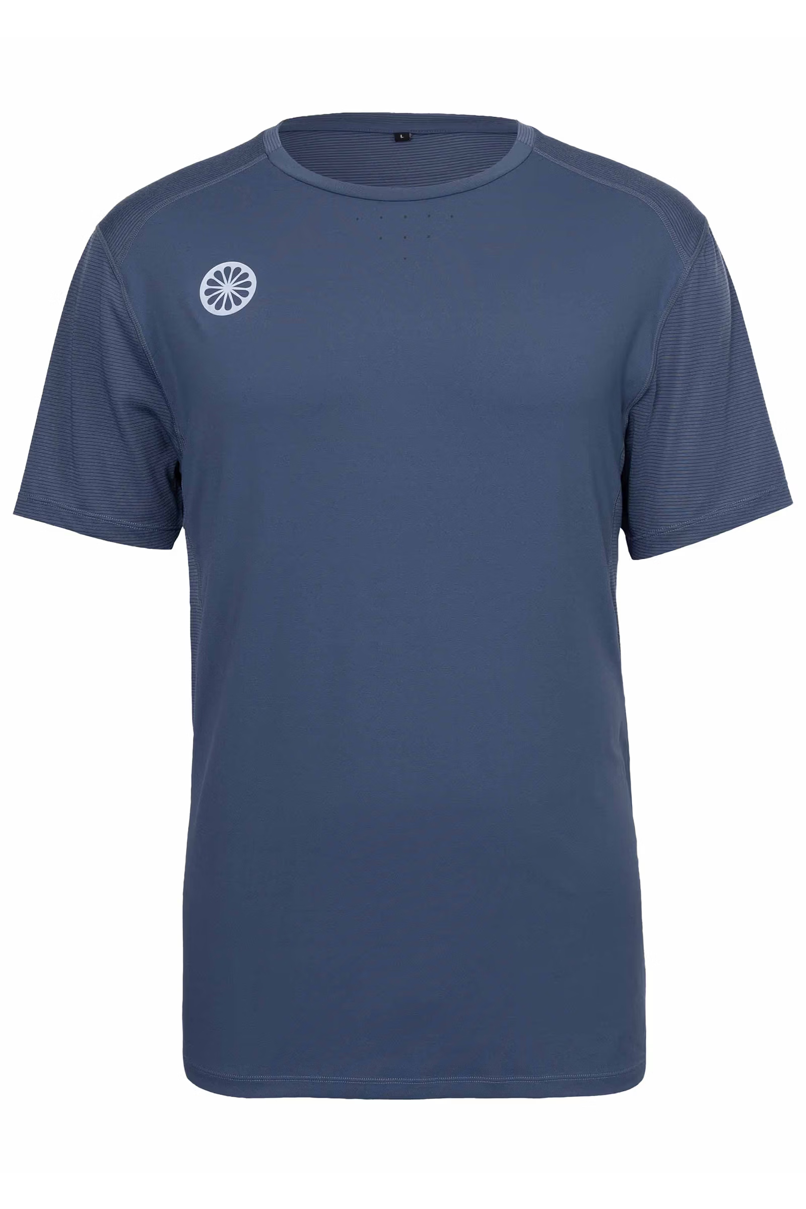 Tennis heren t-shirt km blauw