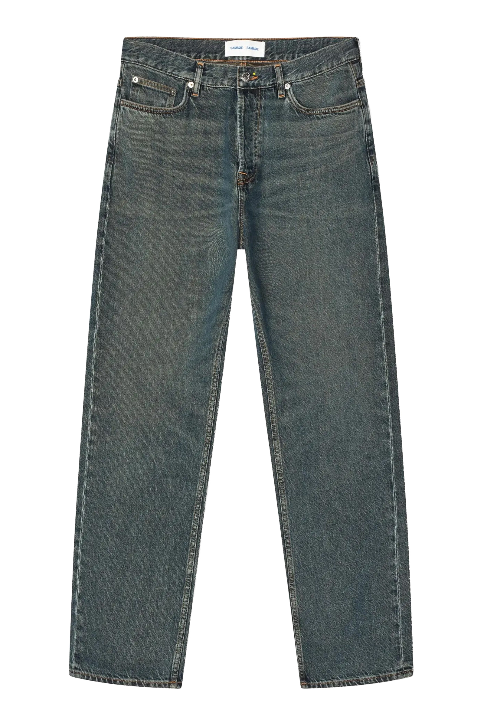 Heren jeans groen
