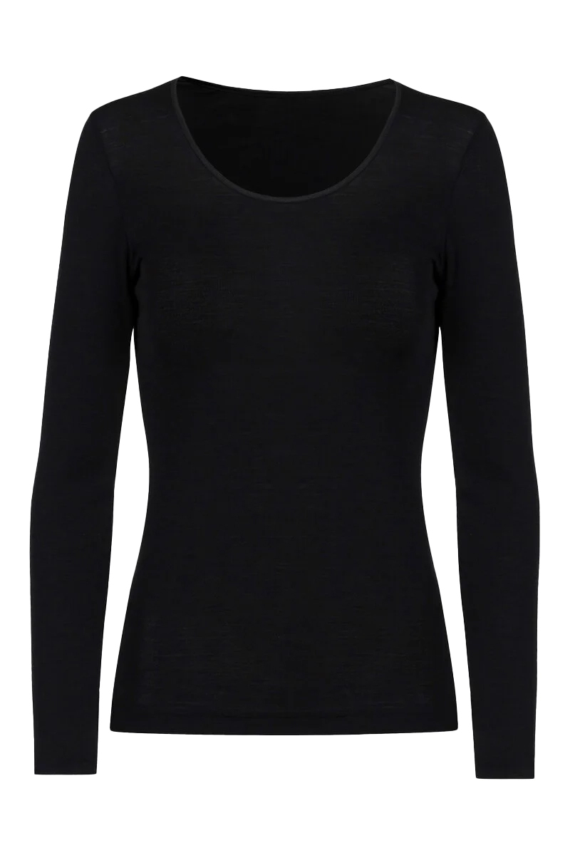 Lingerie dames t shirt lm zwart