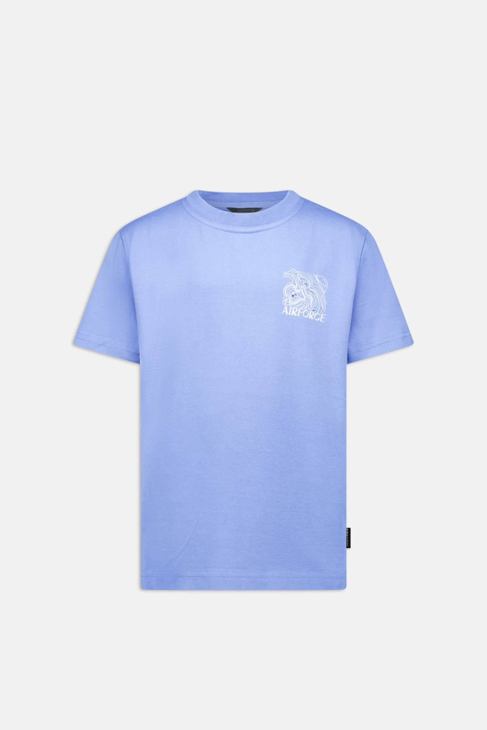 Jongens t-shirt korte mouw blauw