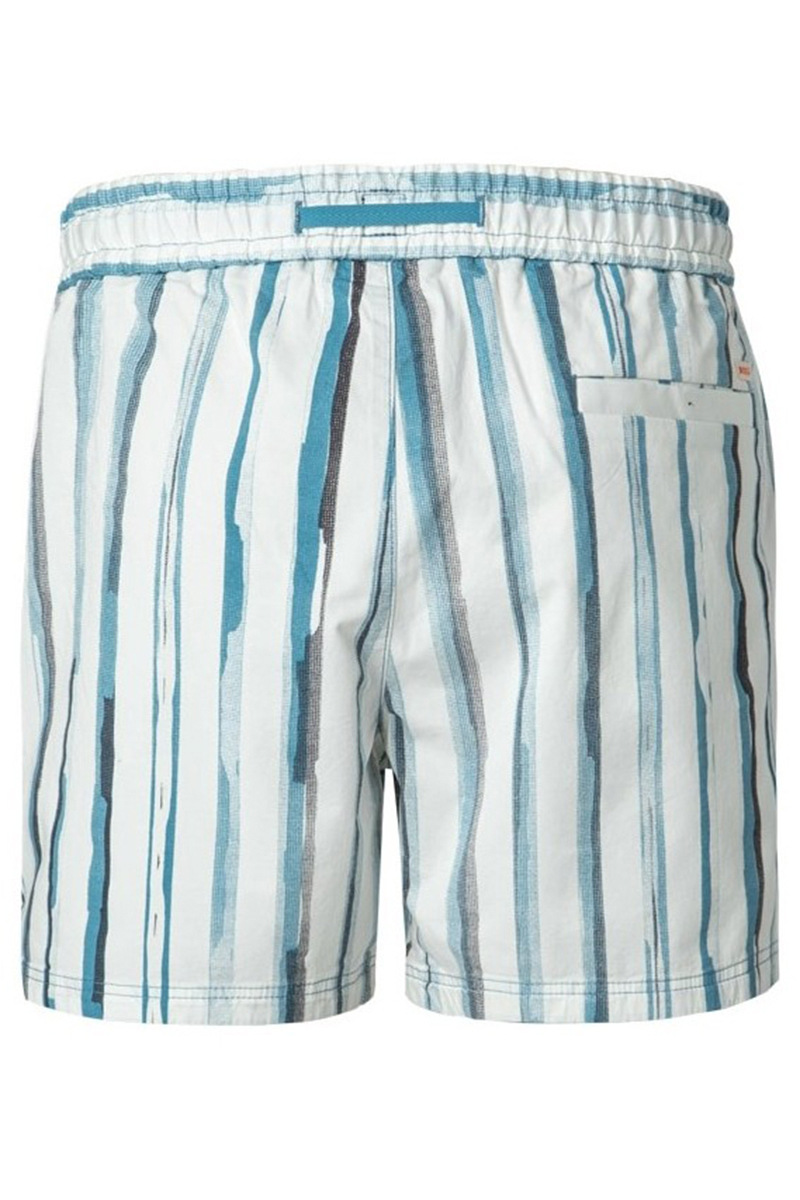 Heren short wit