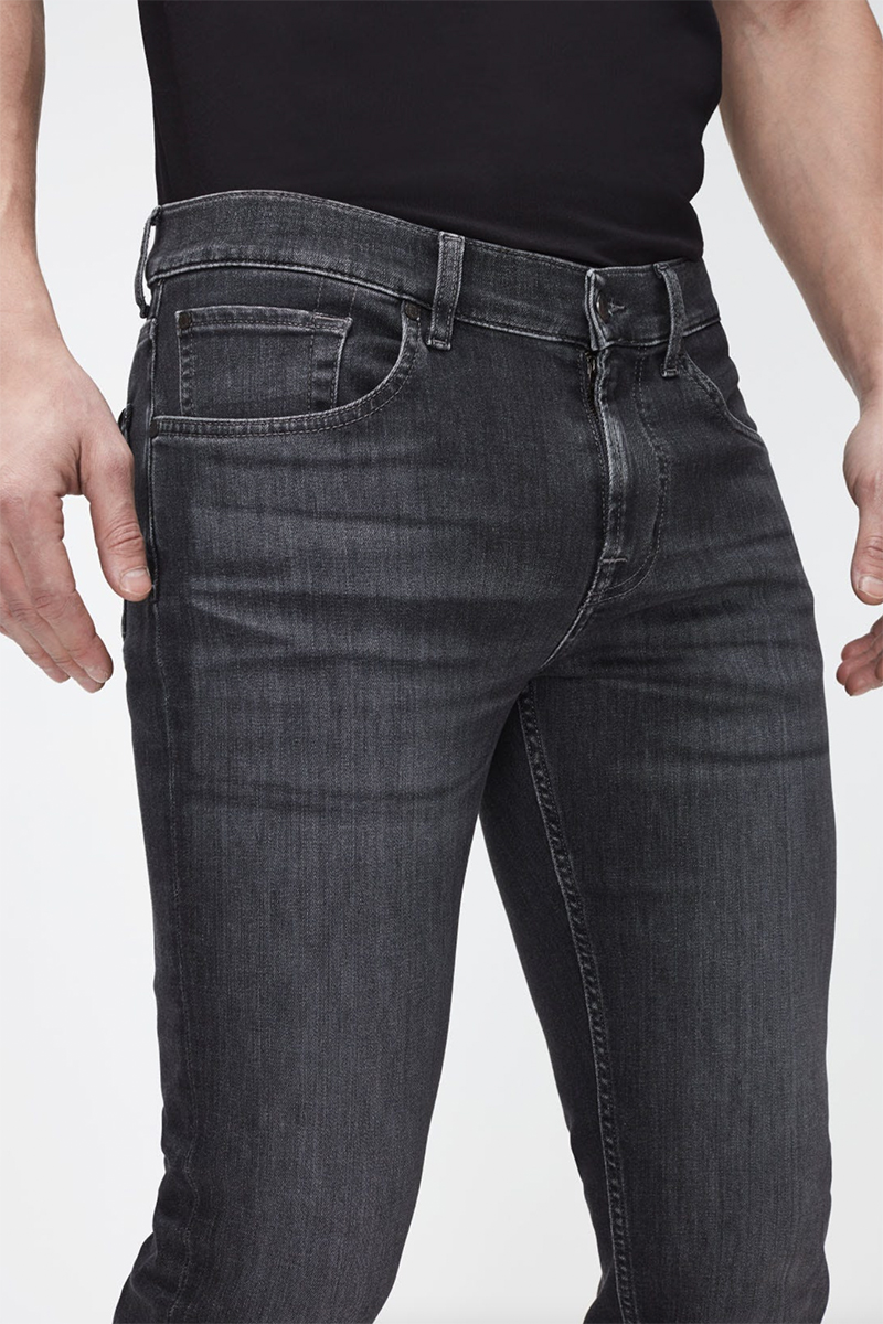 7 For All Mankind SLIMMY TAPERED Grijs-1 4
