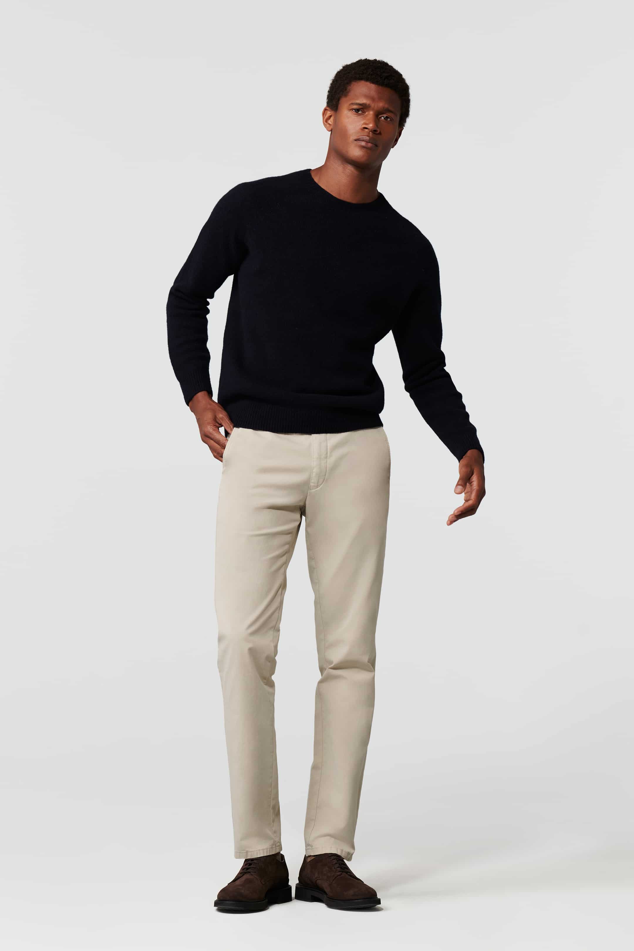 Heren broek bruin