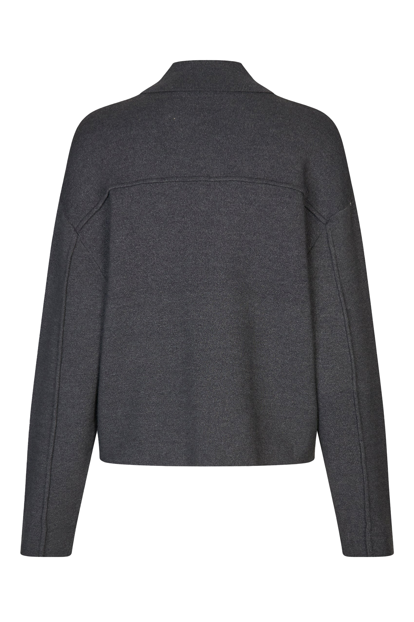 Dames vest grijs