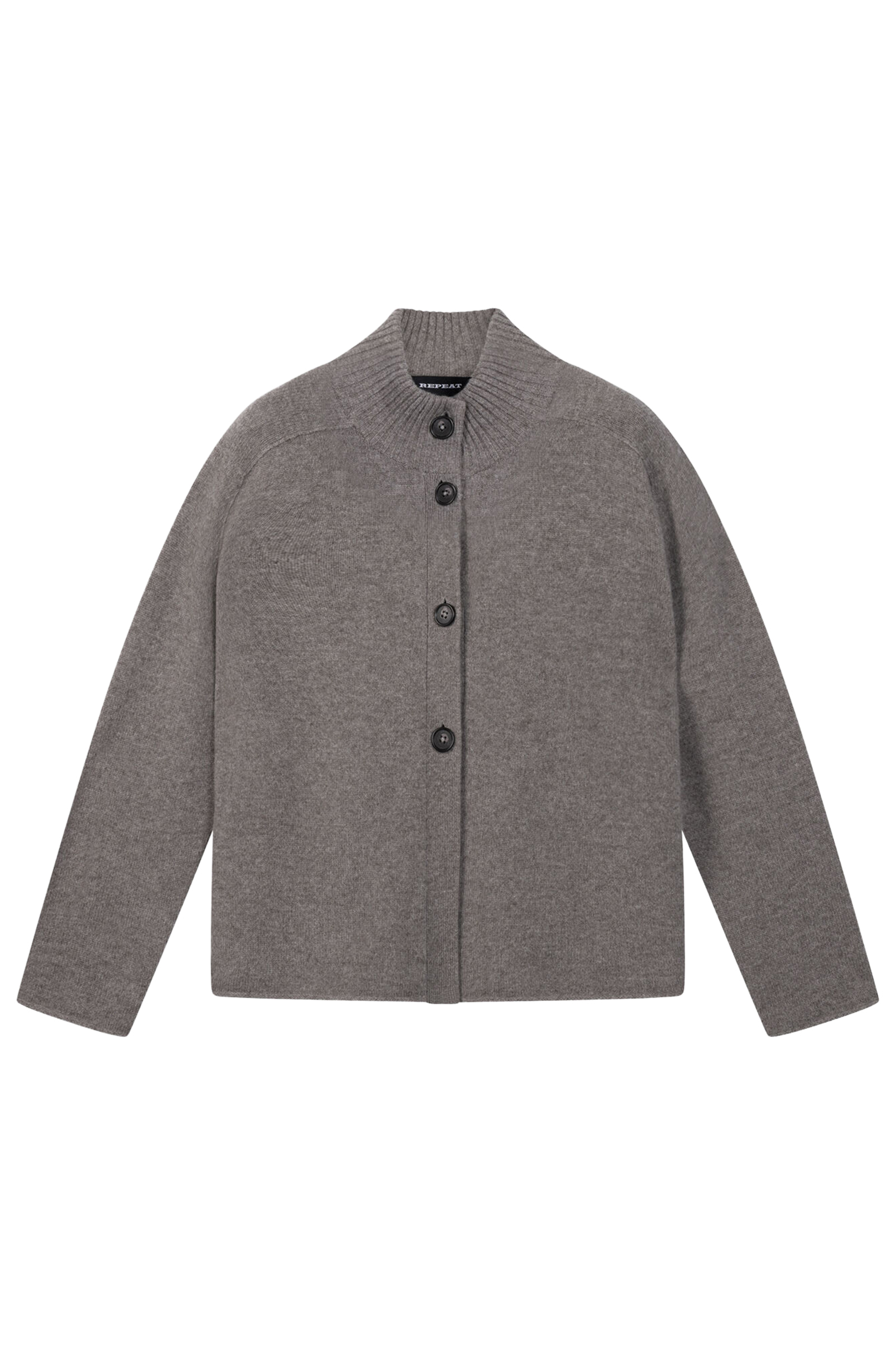 Dames vest grijs