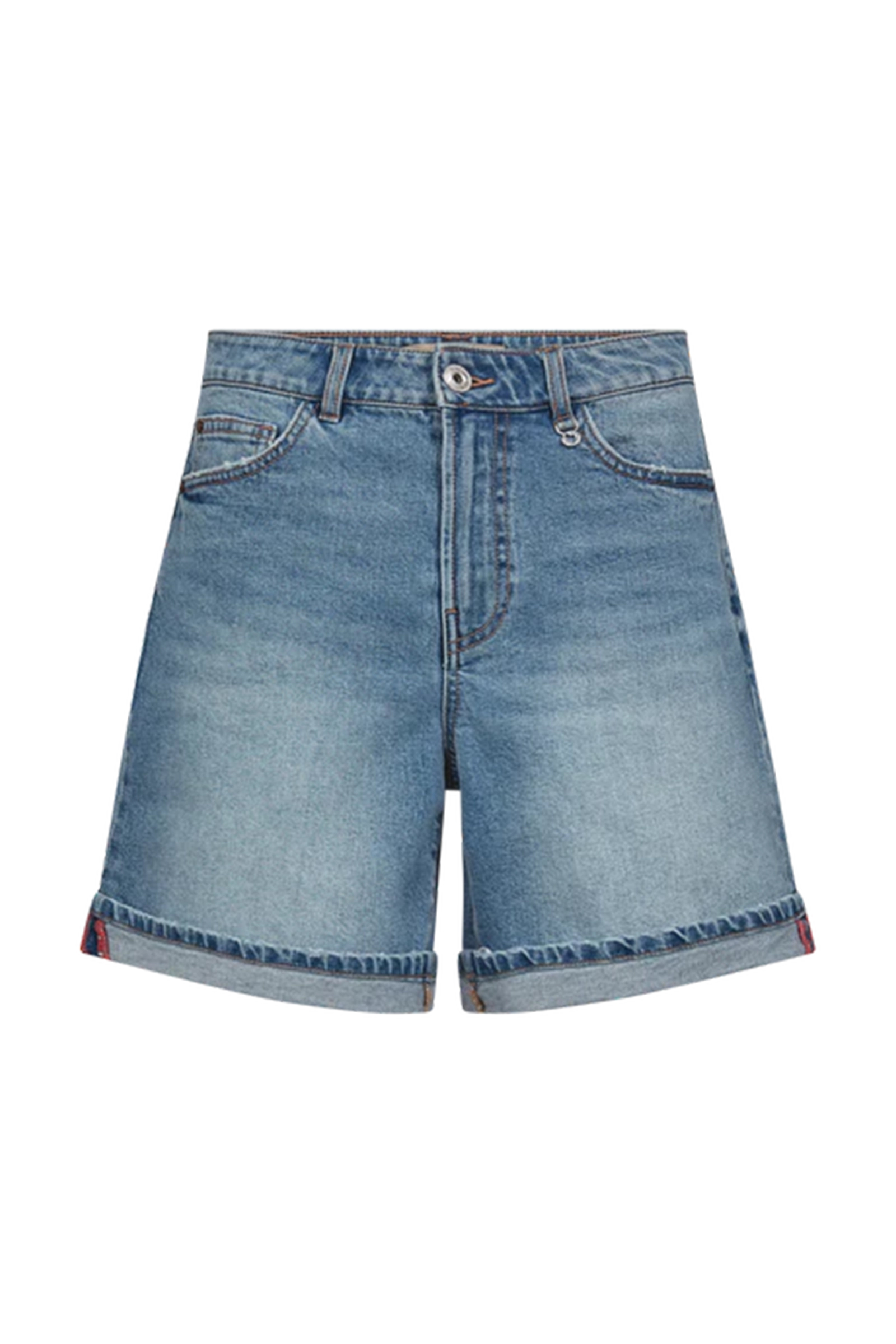 Dames short blauw