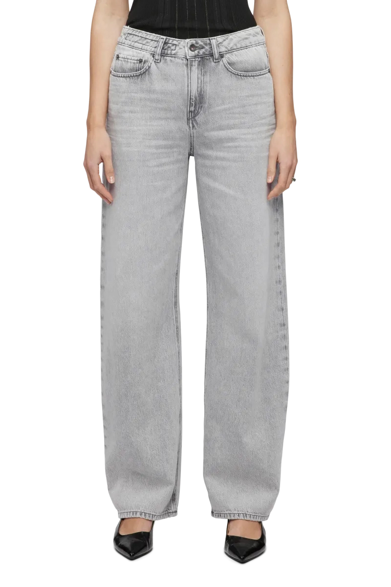 Dames broek grijs