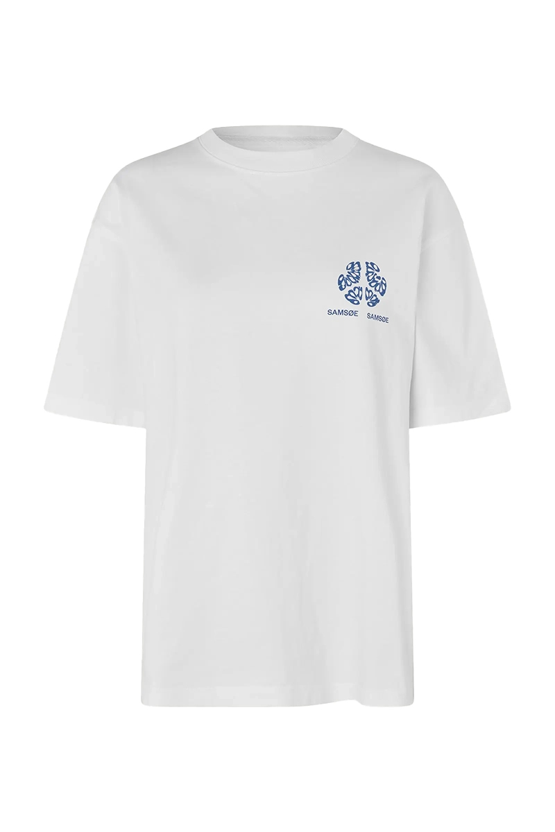 Samsøe Samsøe SAJOURNAL T-SHIRT 11725 Wit-1 1