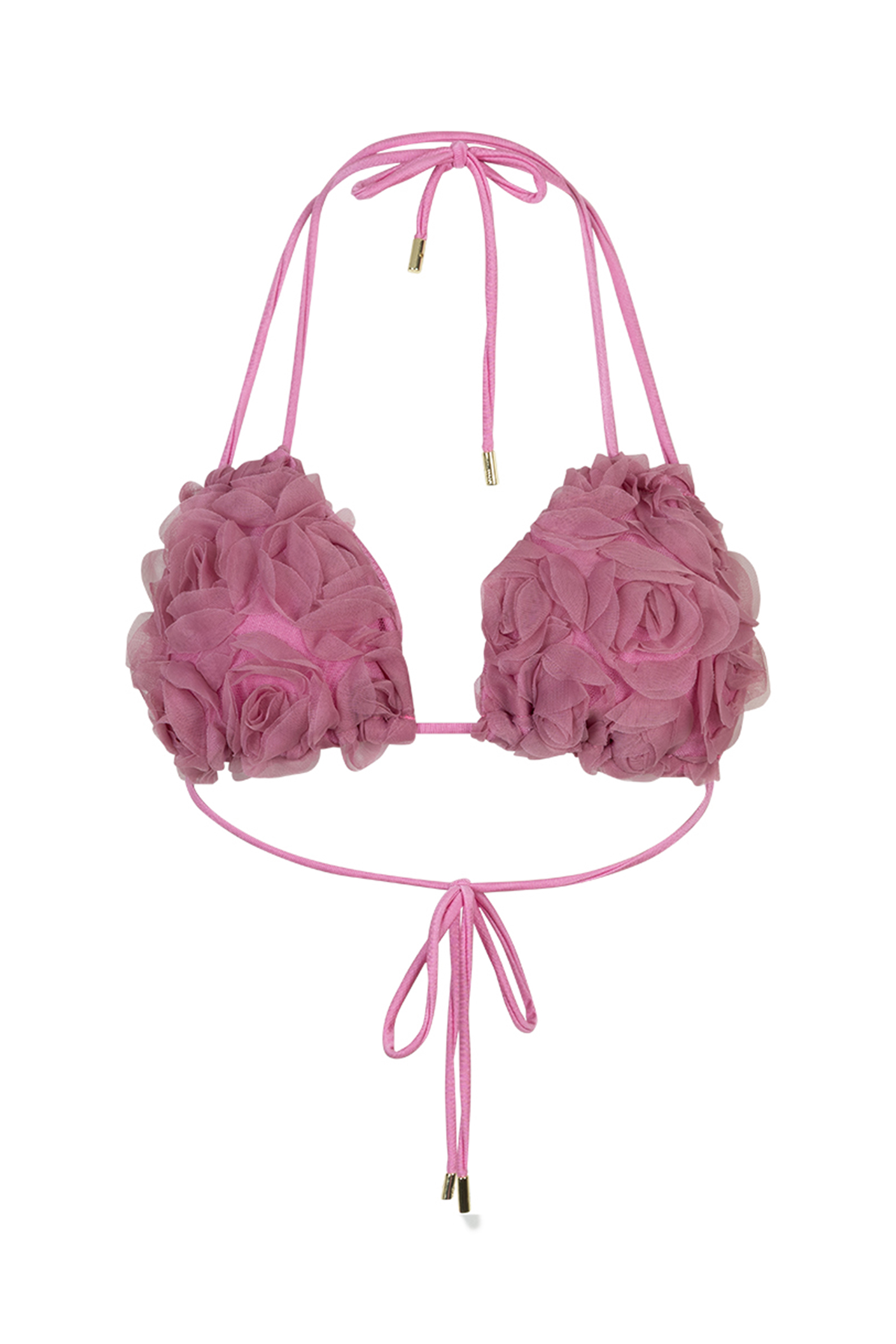 Bad/beach dames bikini top rose