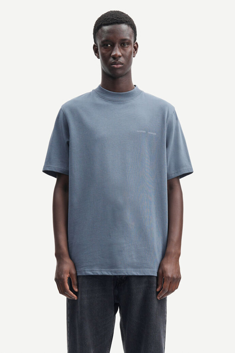 Samsøe Samsøe NORSBRO T-SHIRT 6024 Blauw-1 2