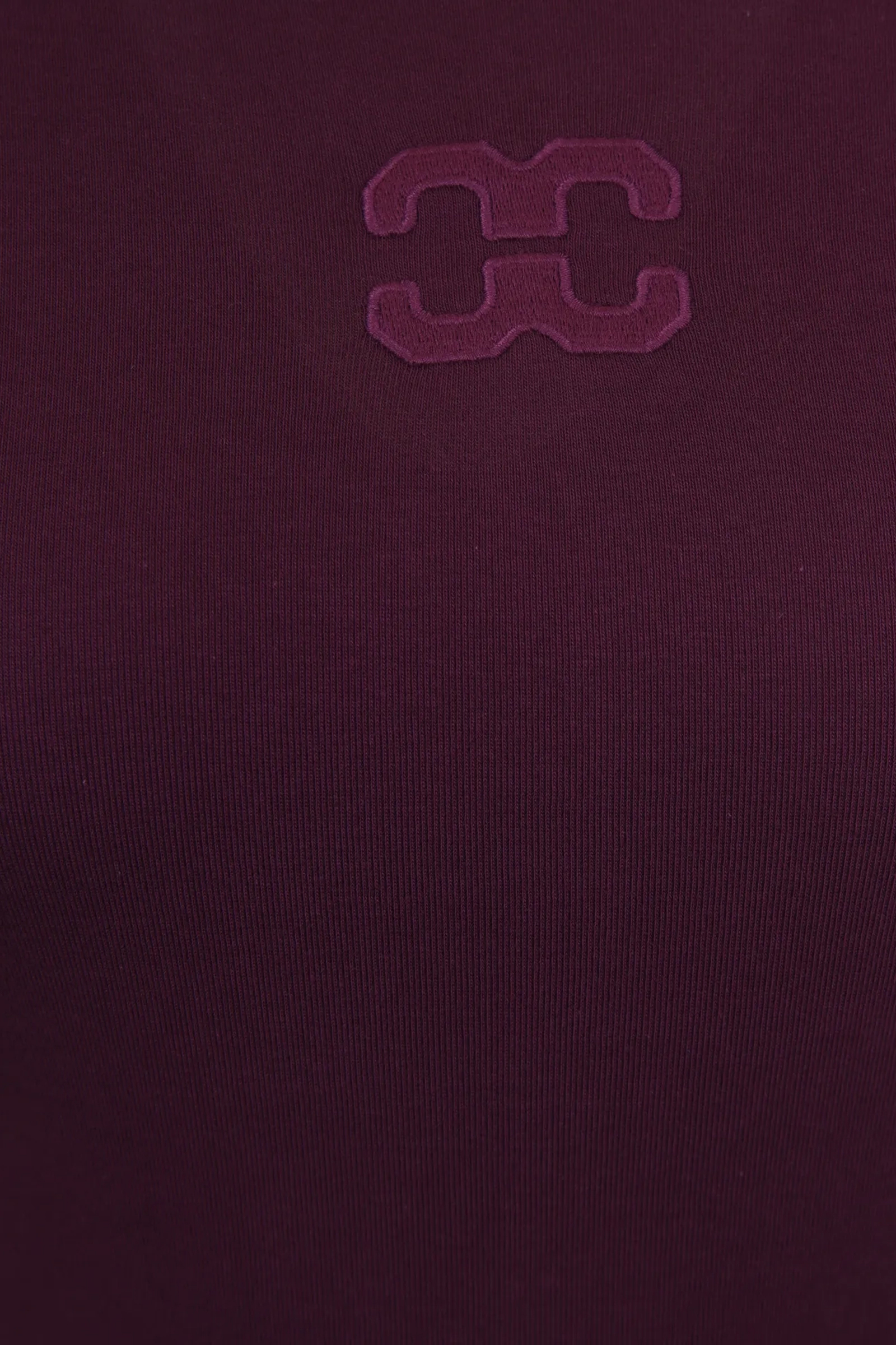 Dames t-shirt lange mouw paars