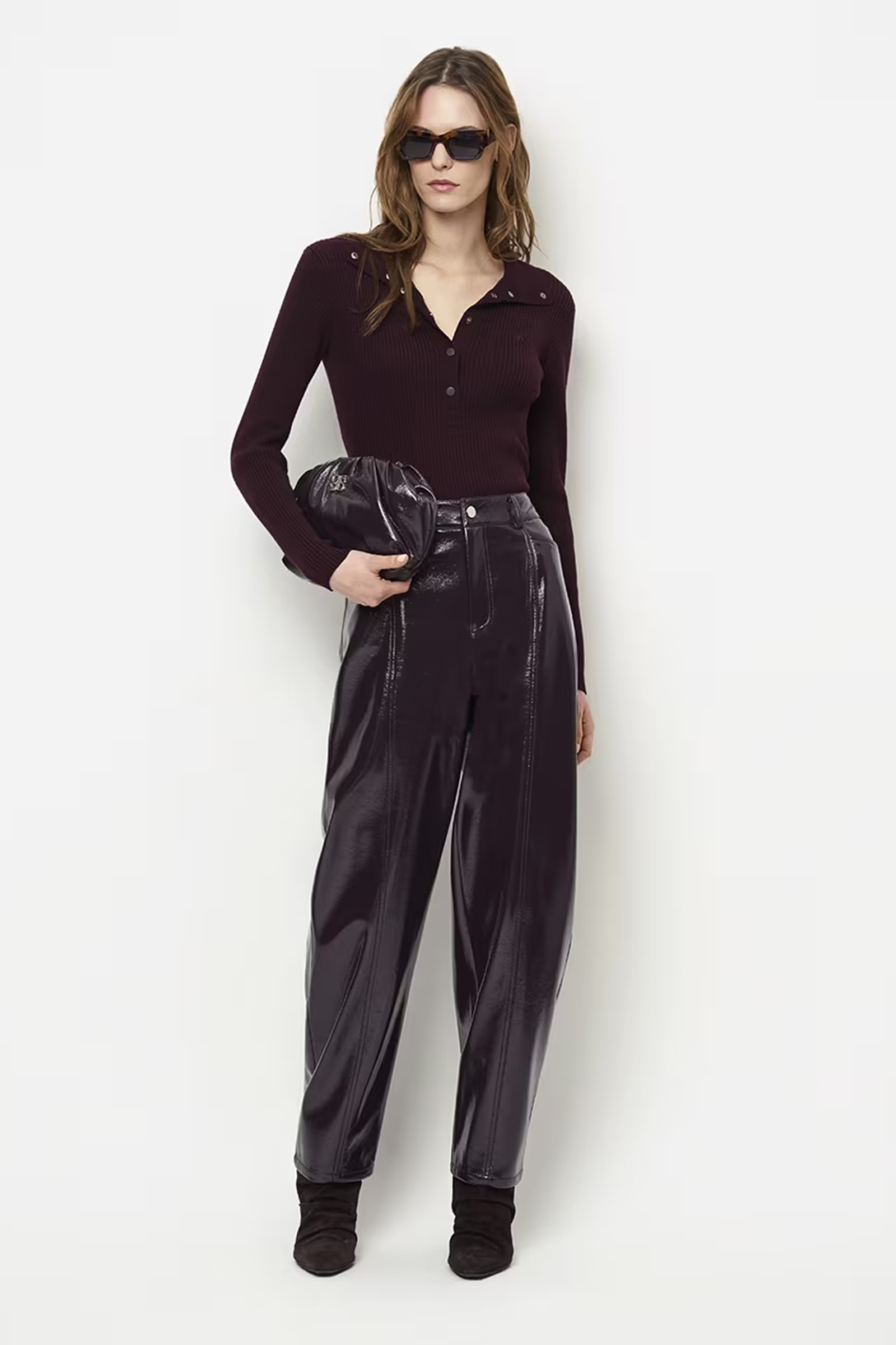 Dames broek rood