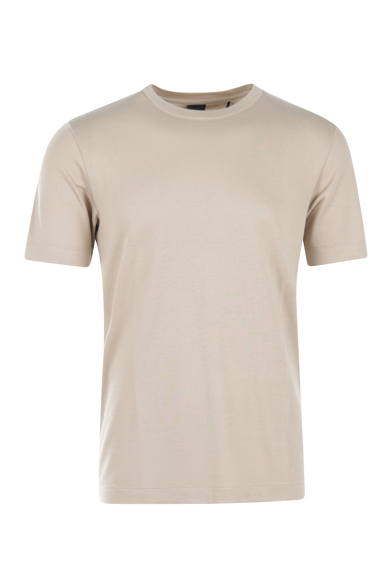Heren t-shirt kortemouw bruin