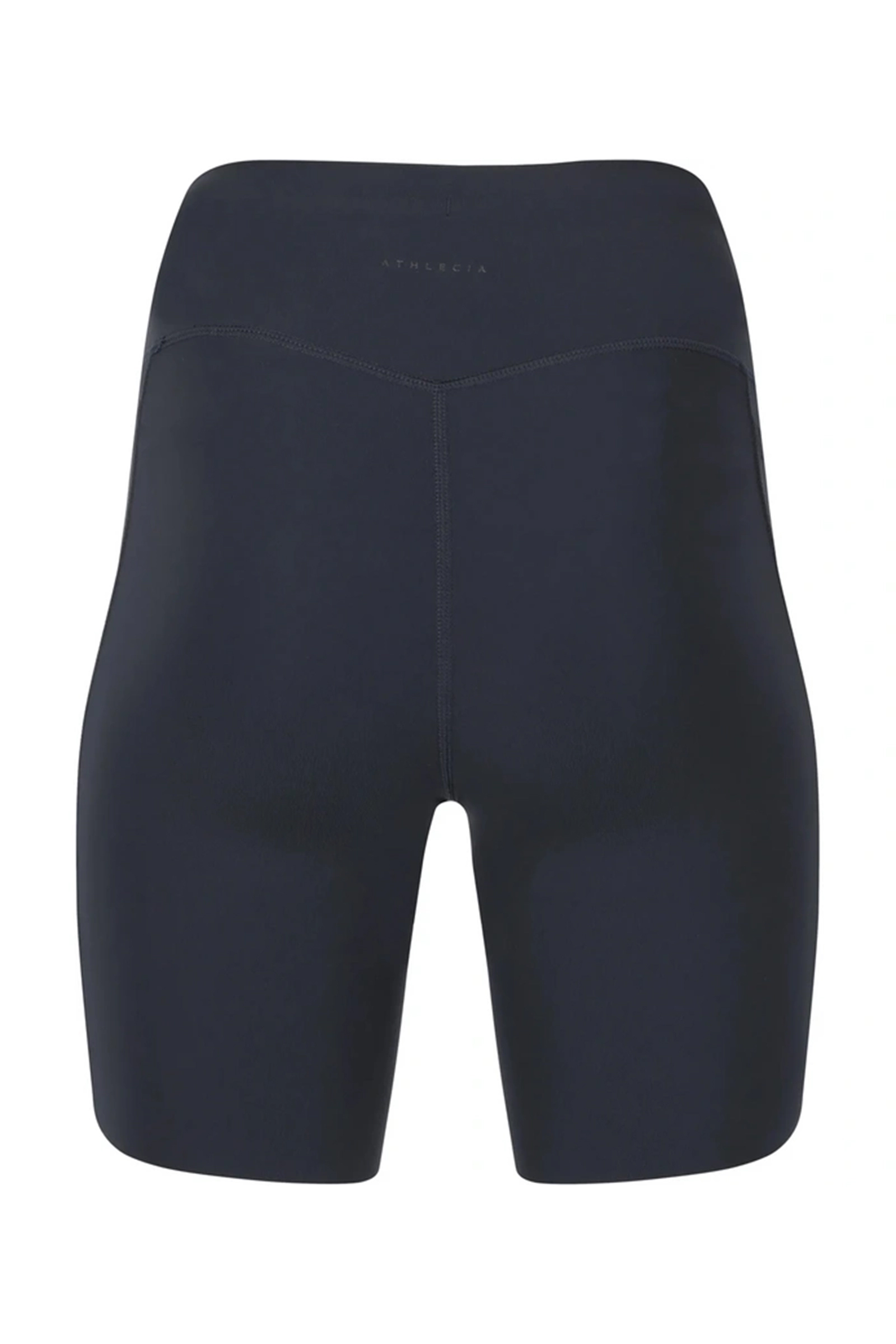 Fitness dames short tight blauw